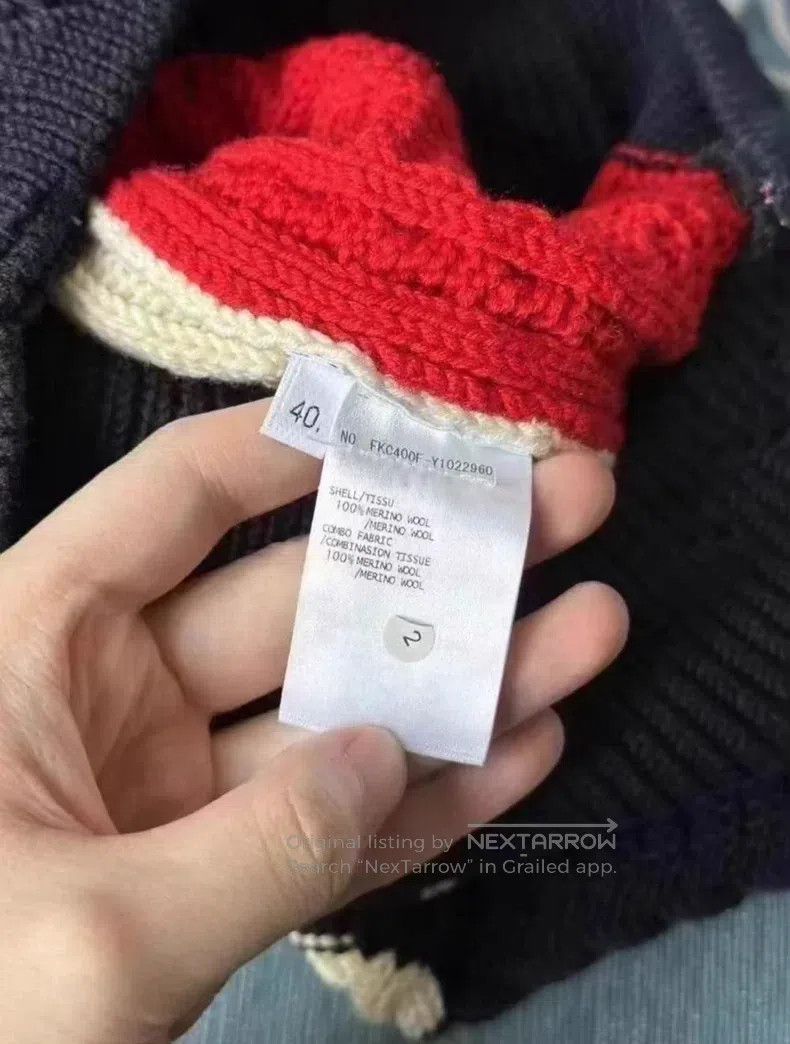 Thom Browne Thom Browne Wool Patchwork Cardigan Size S / US 4 / IT 40 - 4 Thumbnail