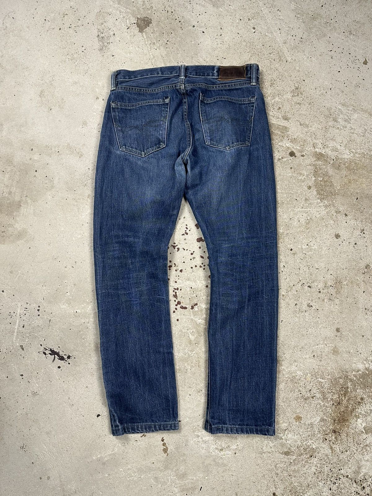 Polo Ralph Lauren × Vintage Vintage Y2K Polo Ralph Lauren 018 Slim Straight Denim Pants Size US 30 / EU 46 - 2 Thumbnail