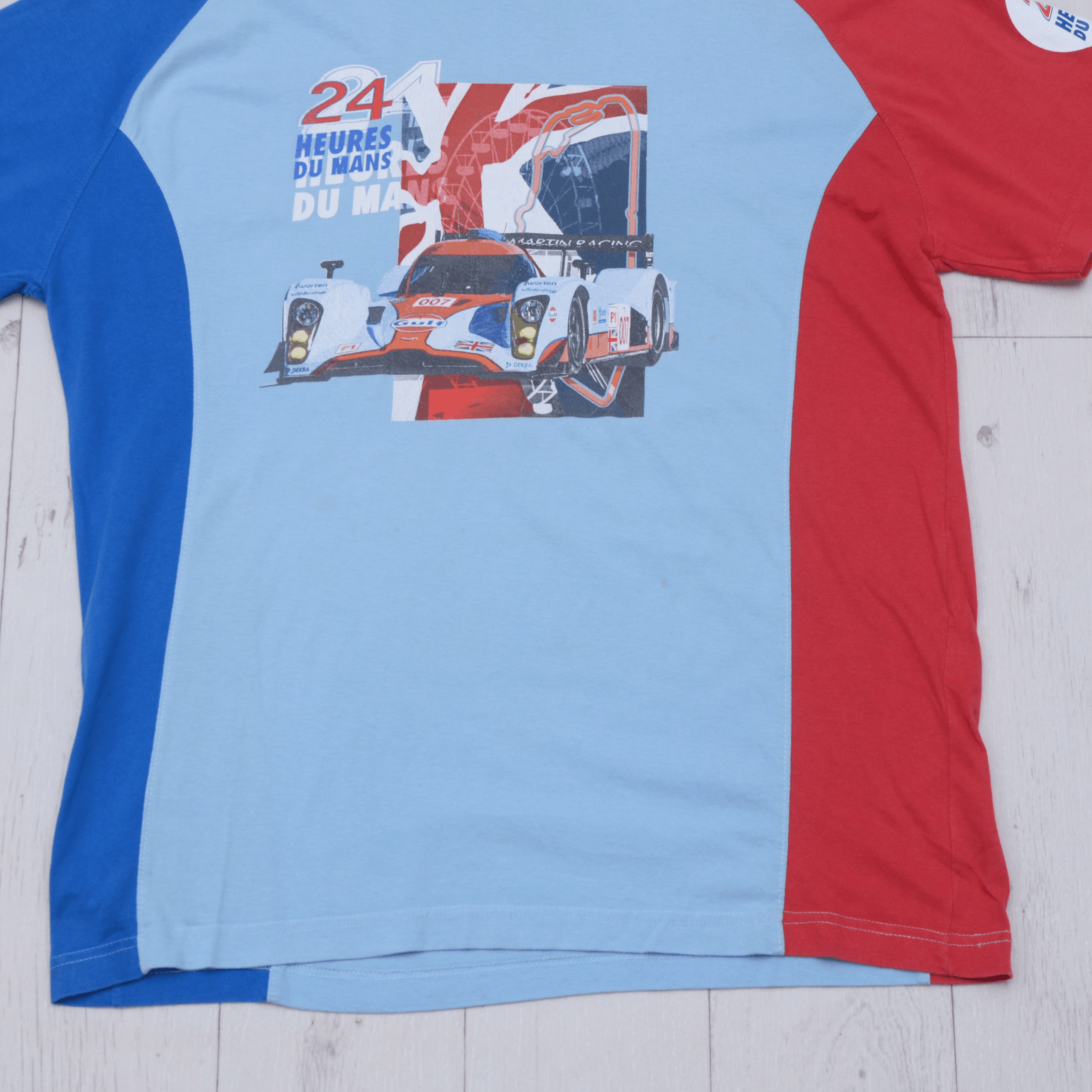 NASCAR × Vintage 24 Hours of Le Mans Racing T-Shirt 24 Heures du Mans Nascar Size US L / EU 52-54 / 3 - 3 Thumbnail