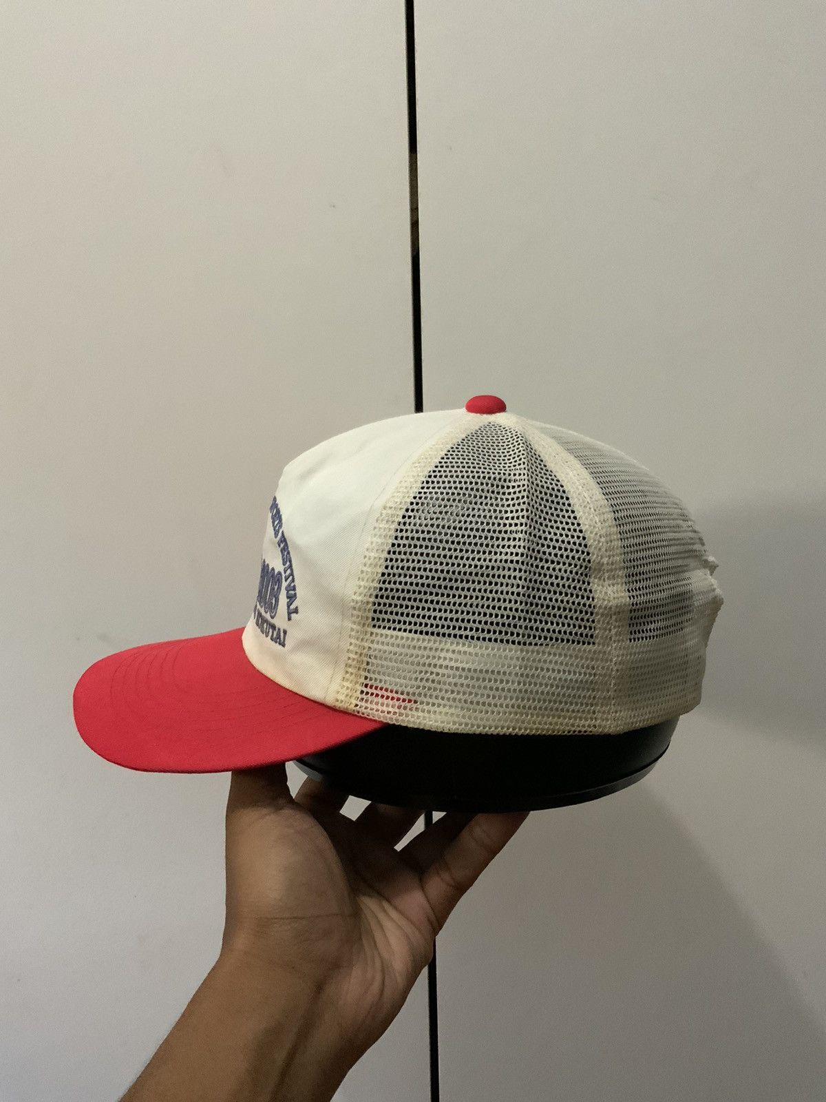 Vintage Vintage Susono 2003 Wakafuji Kokutai Rusty Japan Trucker Hat Size ONE SIZE - 3 Thumbnail