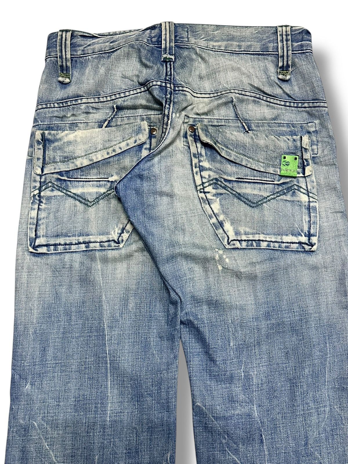Energie Distressed Vintage Energie Jean With Baggy Loose Style Faded Size US 32 / EU 48 - 6 Thumbnail