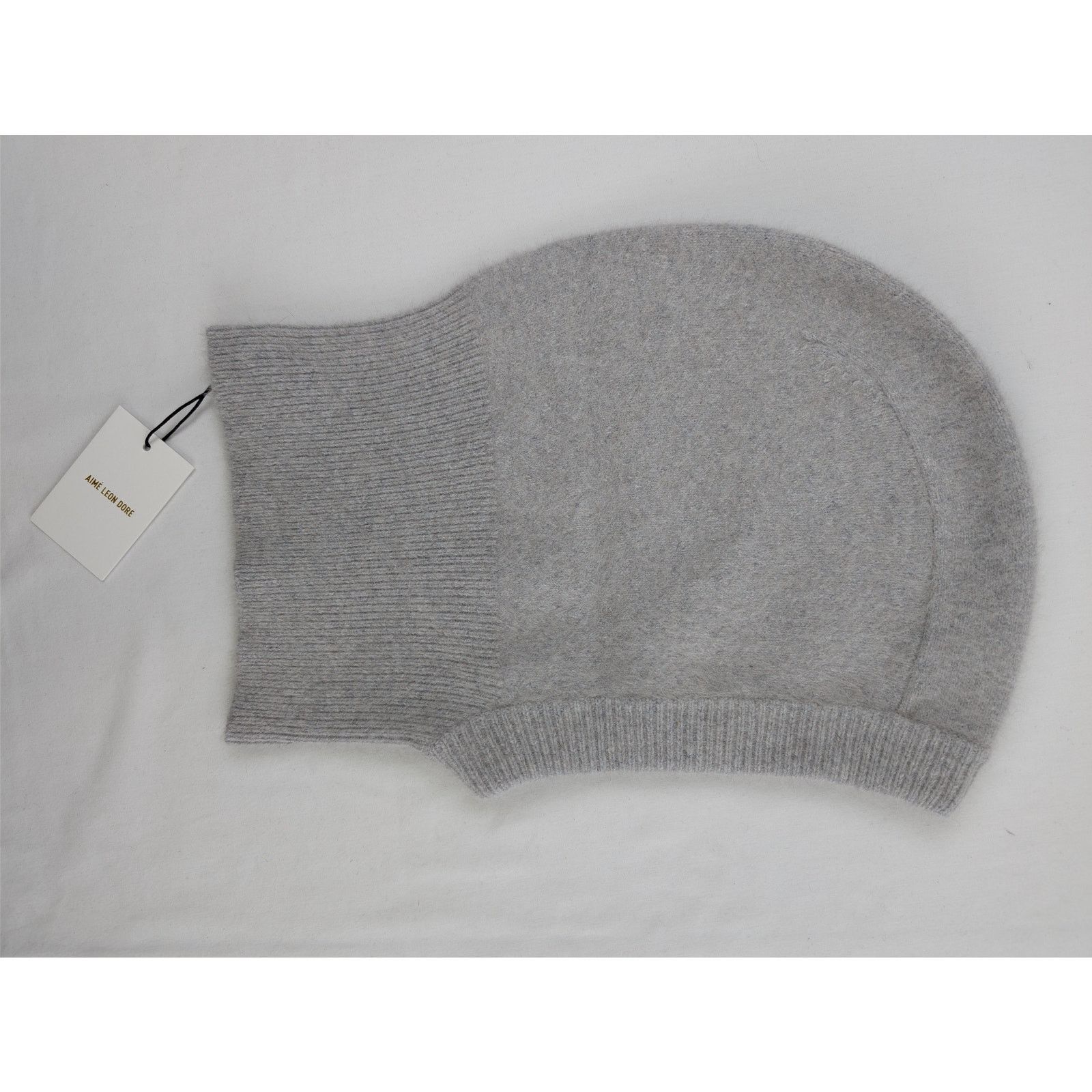 Aime Leon Dore o1rshd1 Size: OS / Fox Fur Hood Beanie Cap / Hat Warm Grey Size ONE SIZE - 2 Thumbnail