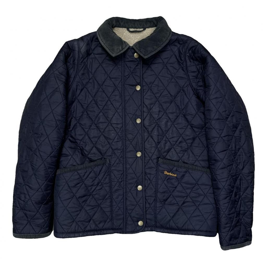 image of Barbour Jacket Puffer in Purple, Women's (Size Medium)