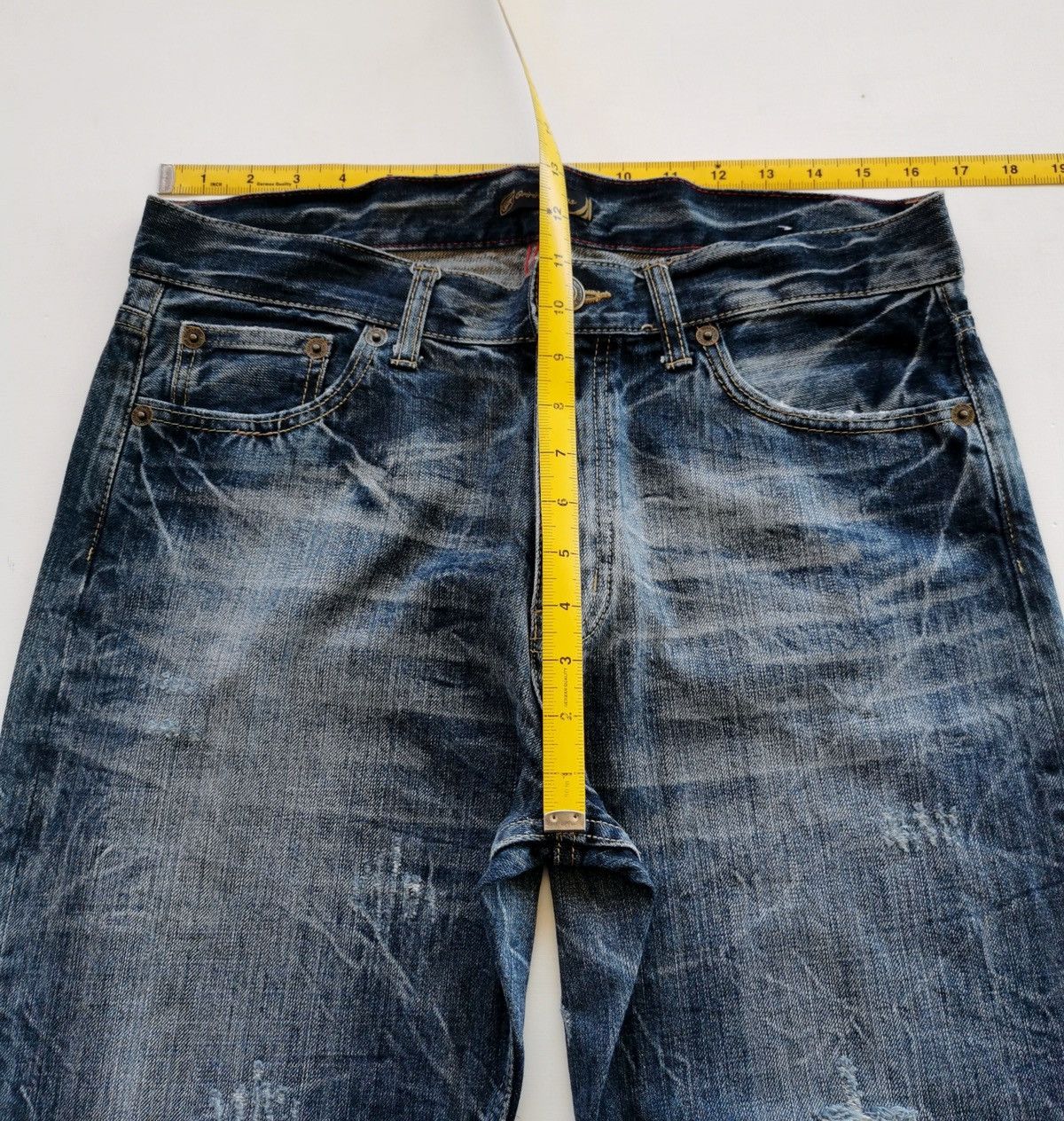 Kapital Grandmind Oririn Spirit Denim Jeans Size US 33 - 10 Thumbnail