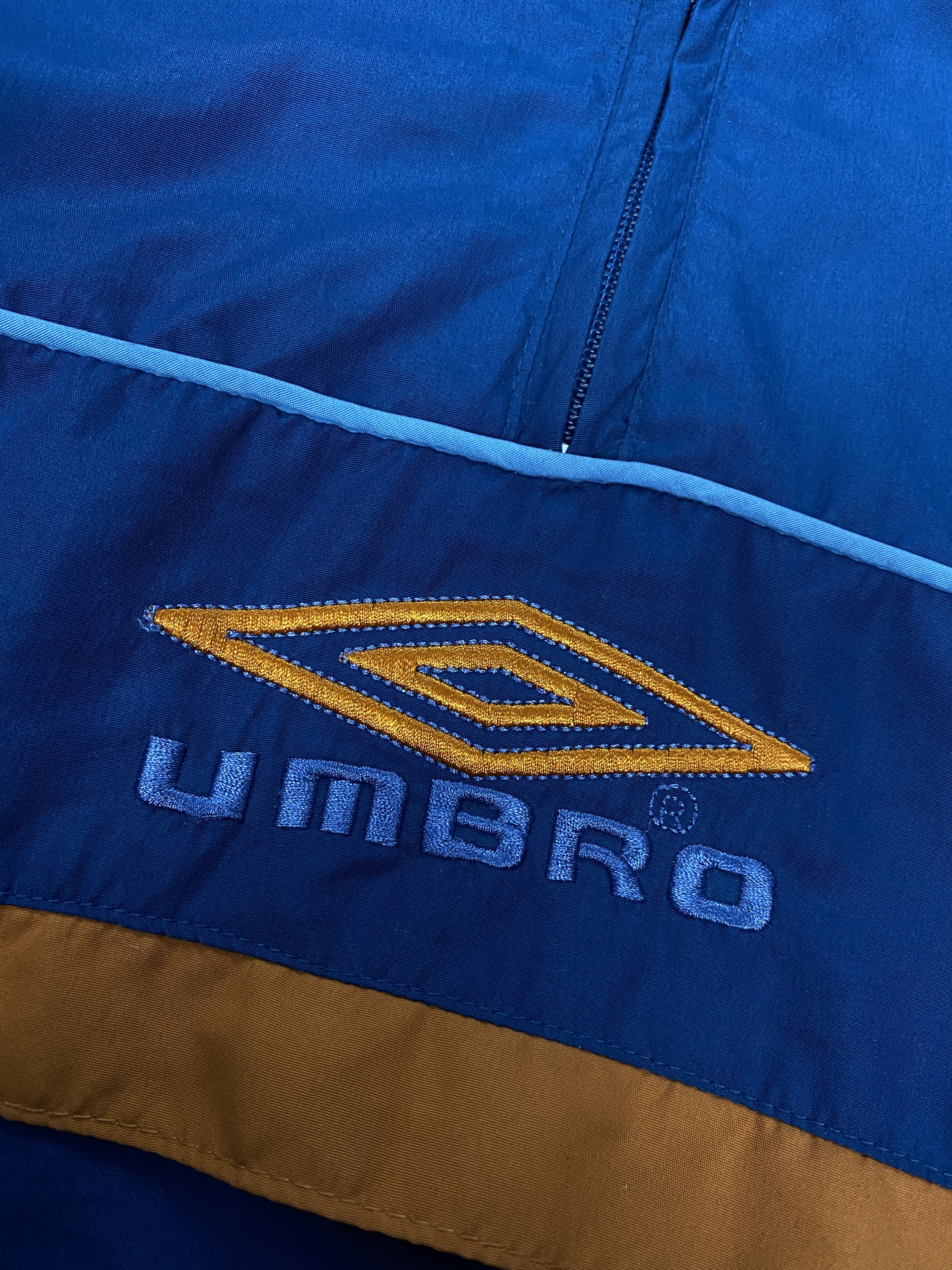 Umbro Umbro vintage nylon anorak jacket center logo Size US XL / EU 56 / 4 - 3 Thumbnail