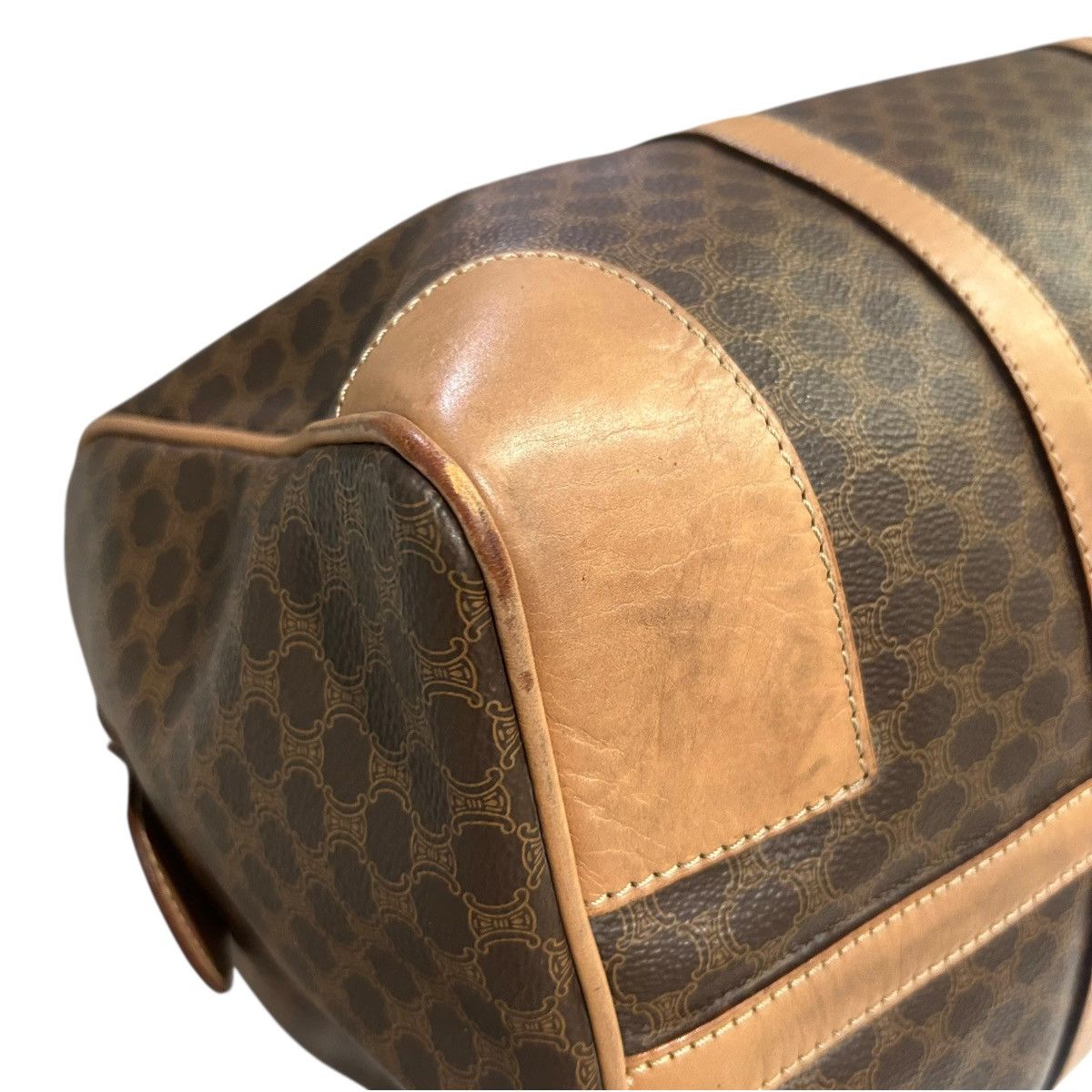Celine × Vintage 🔥RARE🔥CELINE VINTAGE MONOGRAM DUFFLE TRAVEL BAG Size ONE SIZE - 16 Thumbnail