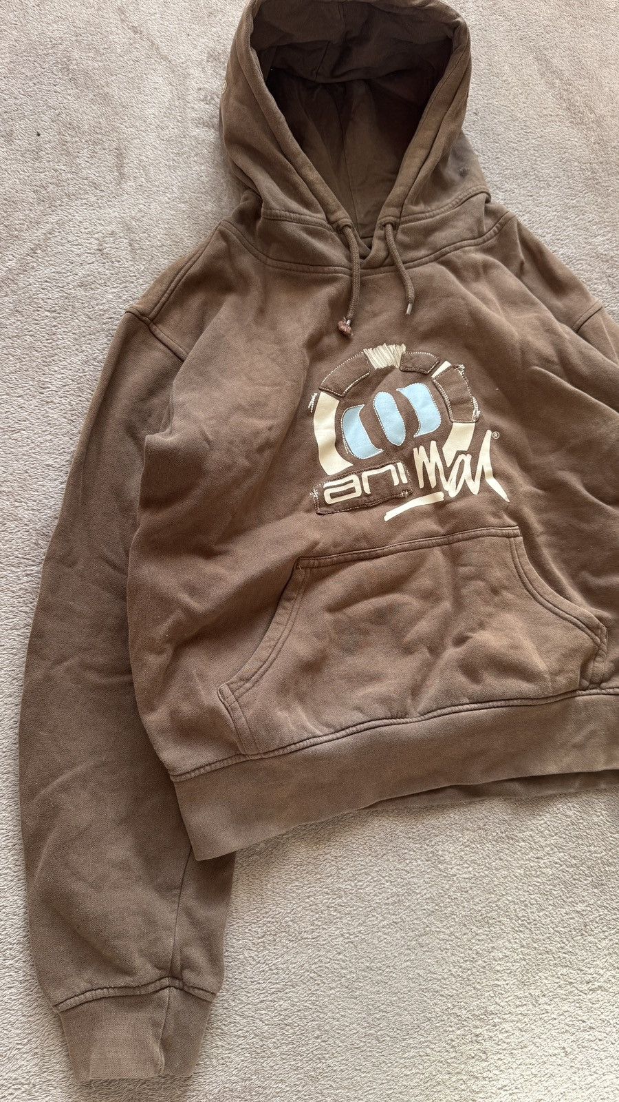 Japanese Brand Animal Y2K vintage Embroidered Big Logo hoodie SK8 oakley Size US S / EU 44-46 / 1 - 2 Thumbnail