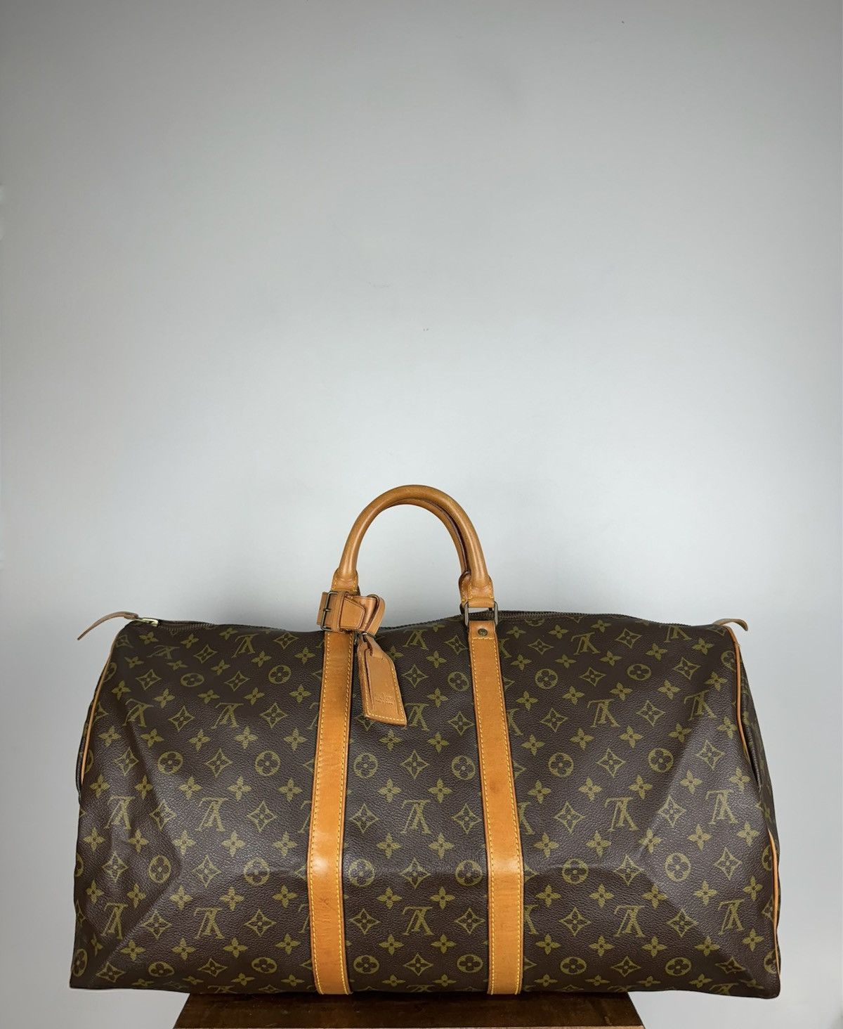 Louis Vuitton Luxury travel bag Louis Vuitton Keepall 55 original item Size ONE SIZE - 1 Thumbnail