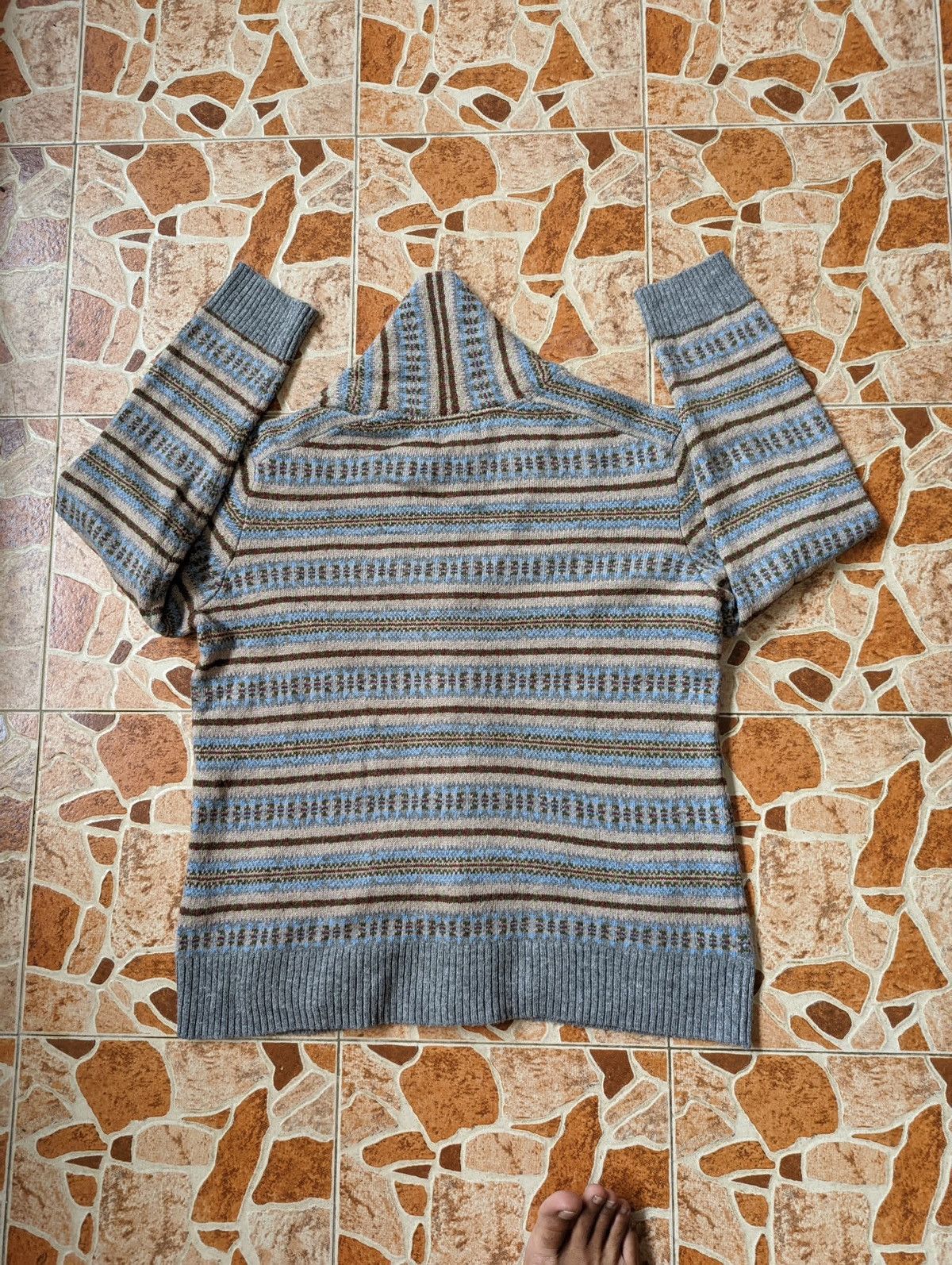 Japanese Brand Navajo Knitwear Laggard Univalve Size L / US 10 / IT 46 - 2 Thumbnail