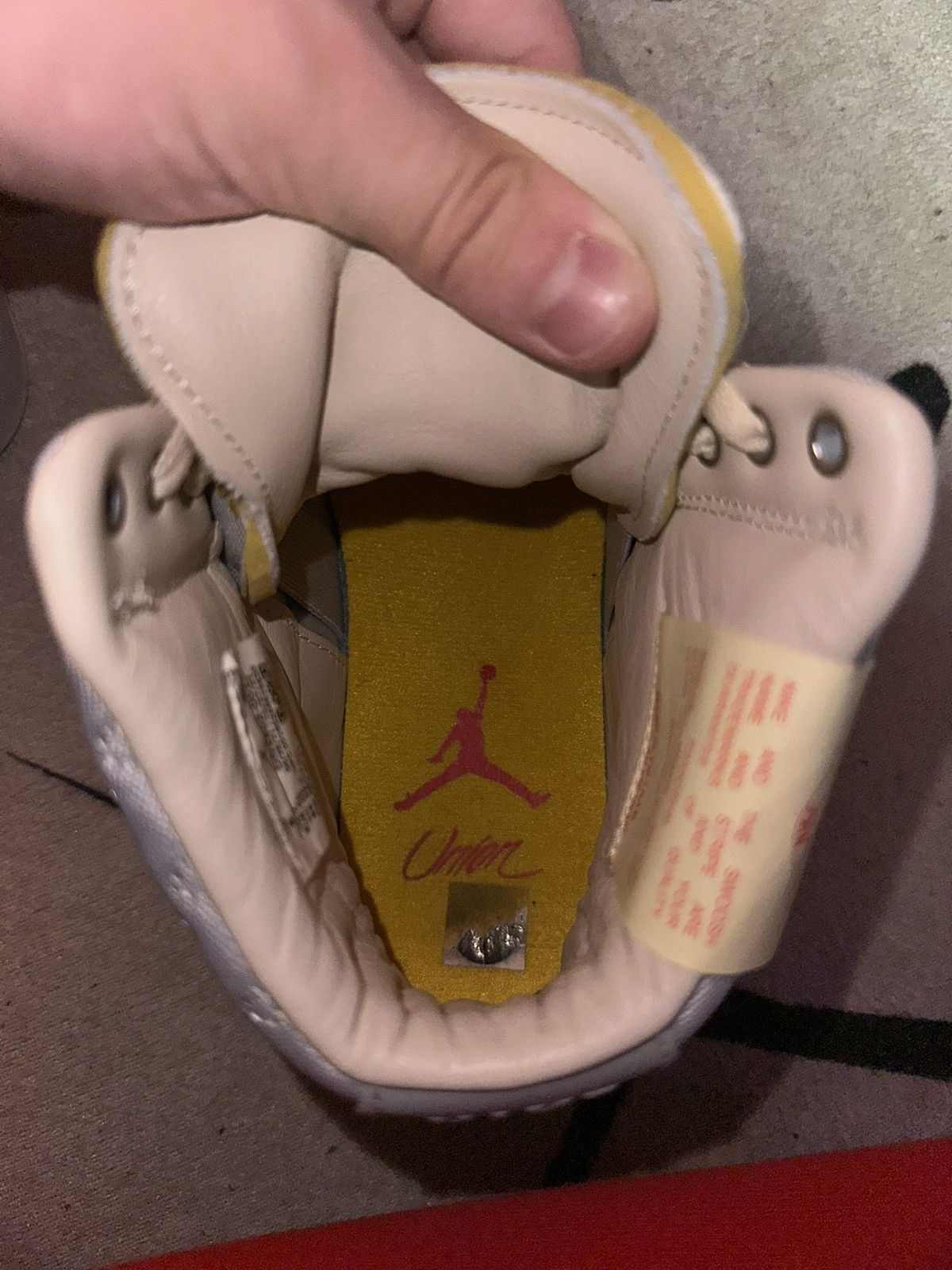 Jordan Brand × Union LA Jordan 2 Retro SP Union LA Grey Fog Size US 8.5 / EU 41-42 - 6 Thumbnail