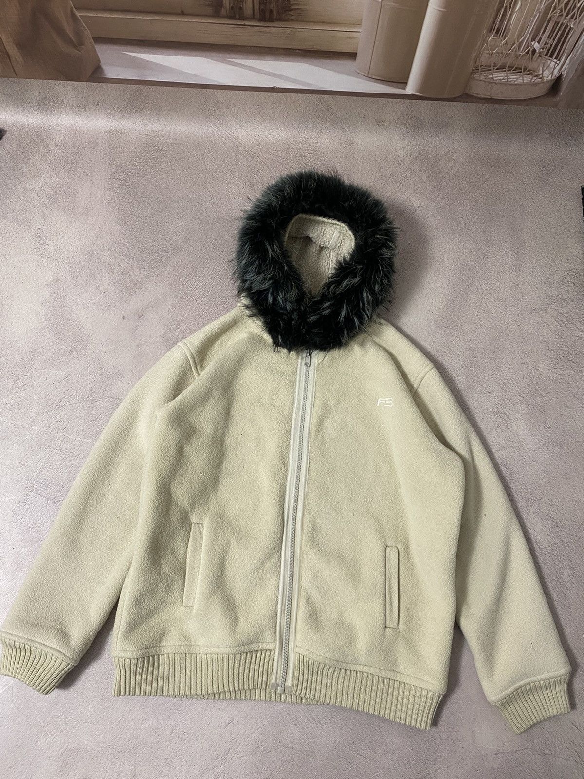 Japanese Brand Fishbone Vintage If Six Was Nine LGB style mohair hoodie Size US XL / EU 56 / 4 - 1 Thumbnail