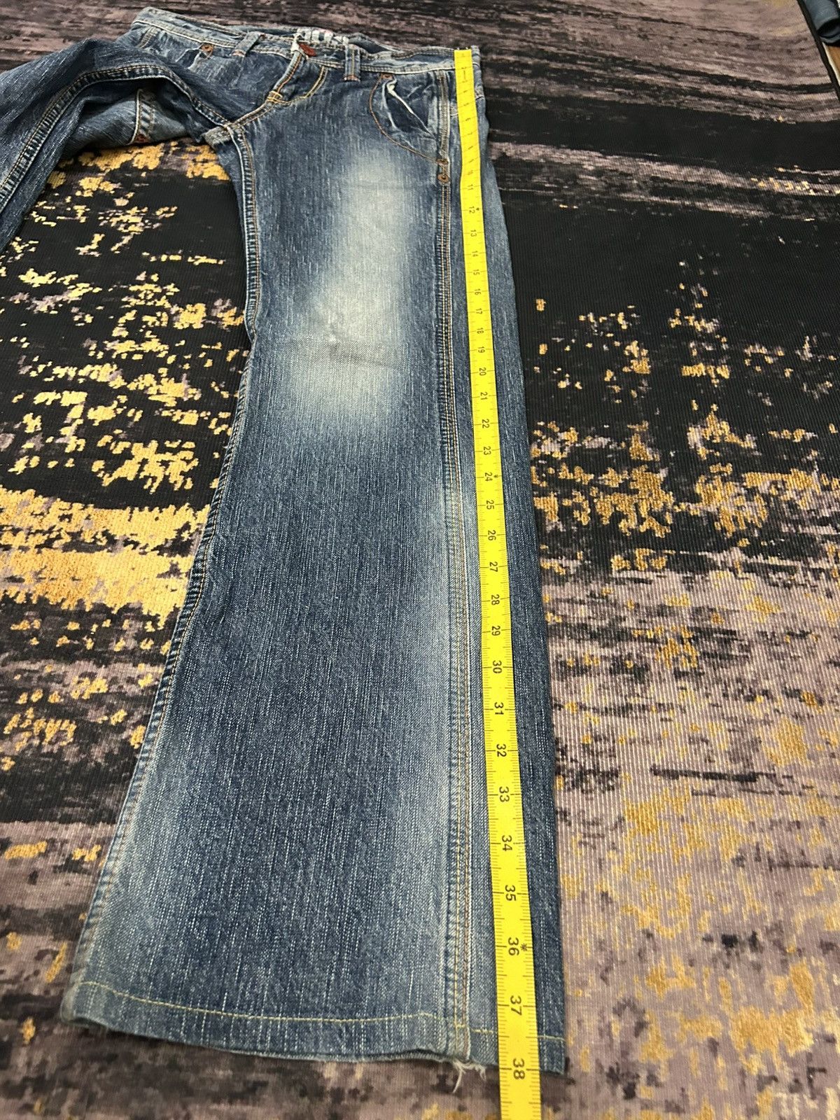 Edwin Vintage Edwin Mud Wash Flare Jeans Size US 28 / EU 44 - 22 Thumbnail