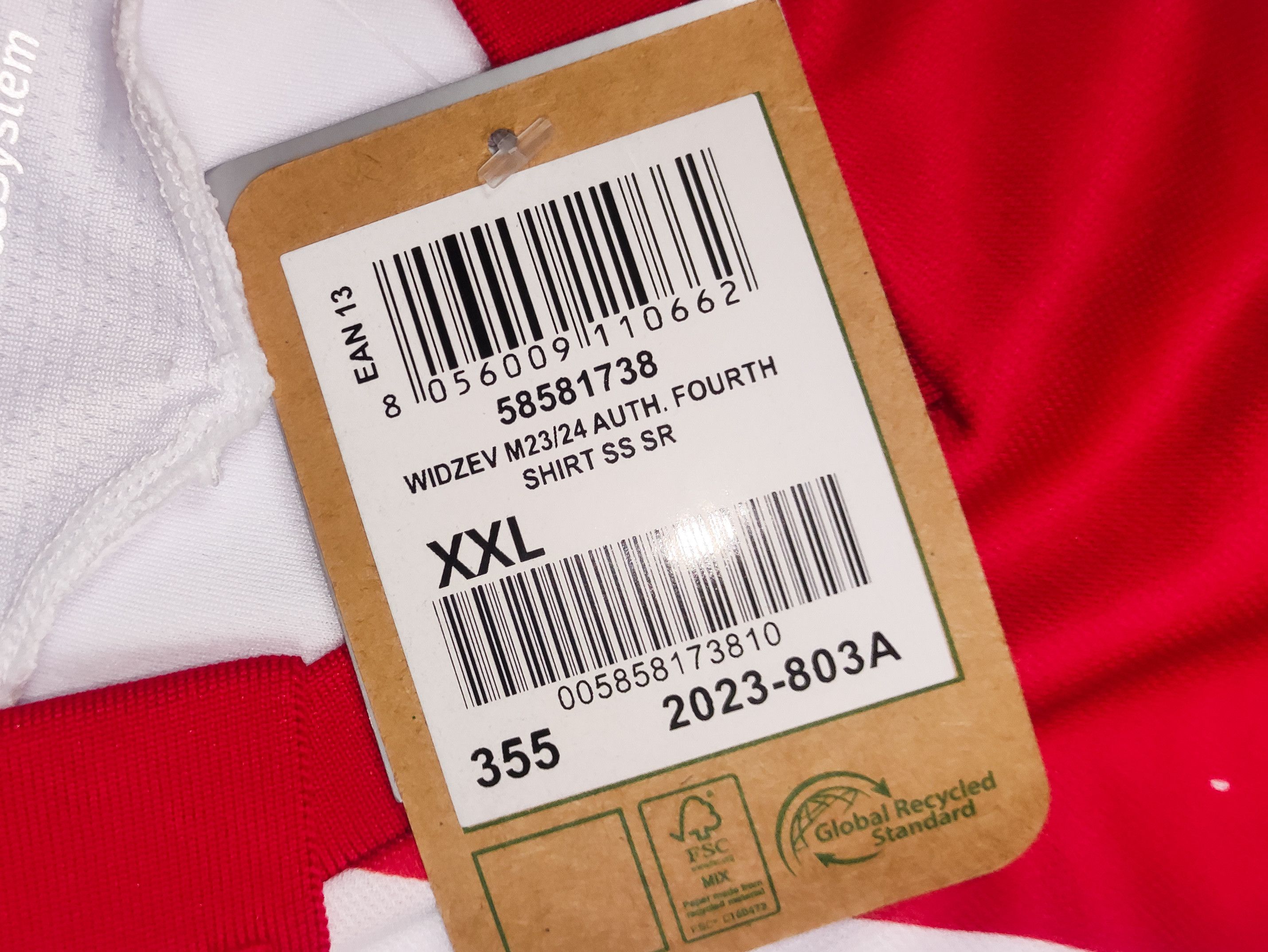 Macron BNWT Widzew Łódź 2023 2024 Macron "Special" Shirt Size US XXL / EU 58 / 5 - 3 Thumbnail
