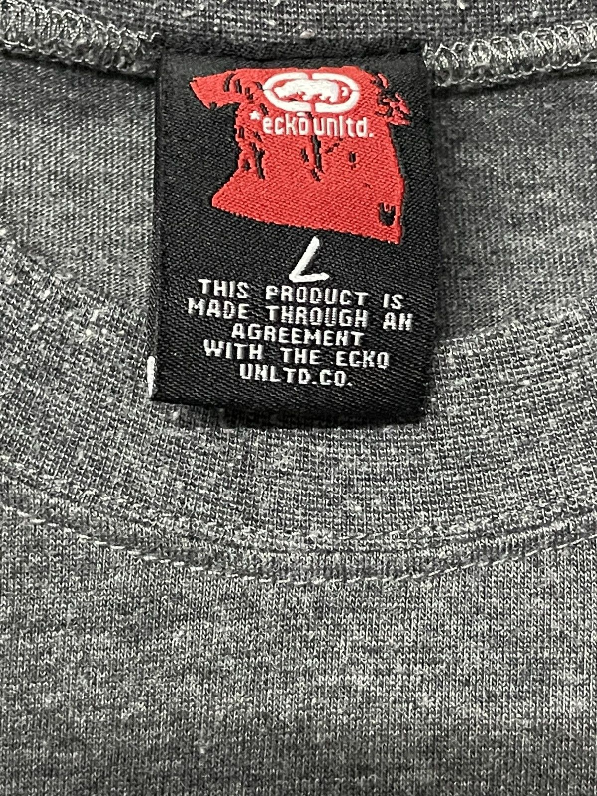 Ecko Unltd. Vintage 1990s Designer Ecko Unltd Iconic Big Logo Tshirt Size US M / EU 48-50 / 2 - 6 Thumbnail