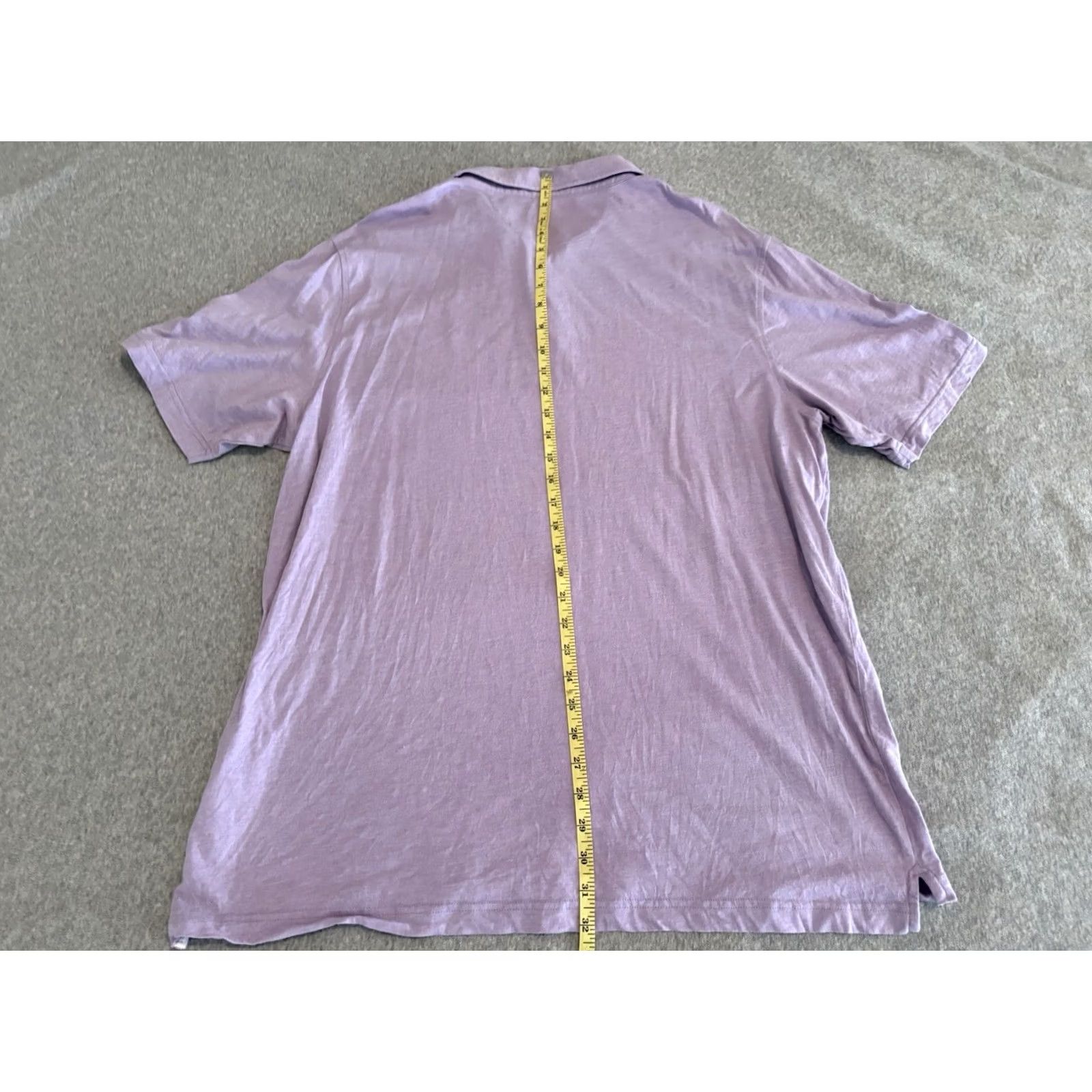 Peter Millar Peter Millar Crown Soft Golf Polo Shirt Pima Cotton Silk Masters Augusta Mens XL Purple Polo Shirt %23 Golf Mens XL Purple Size US XL / EU 56 / 4 - 6 Thumbnail