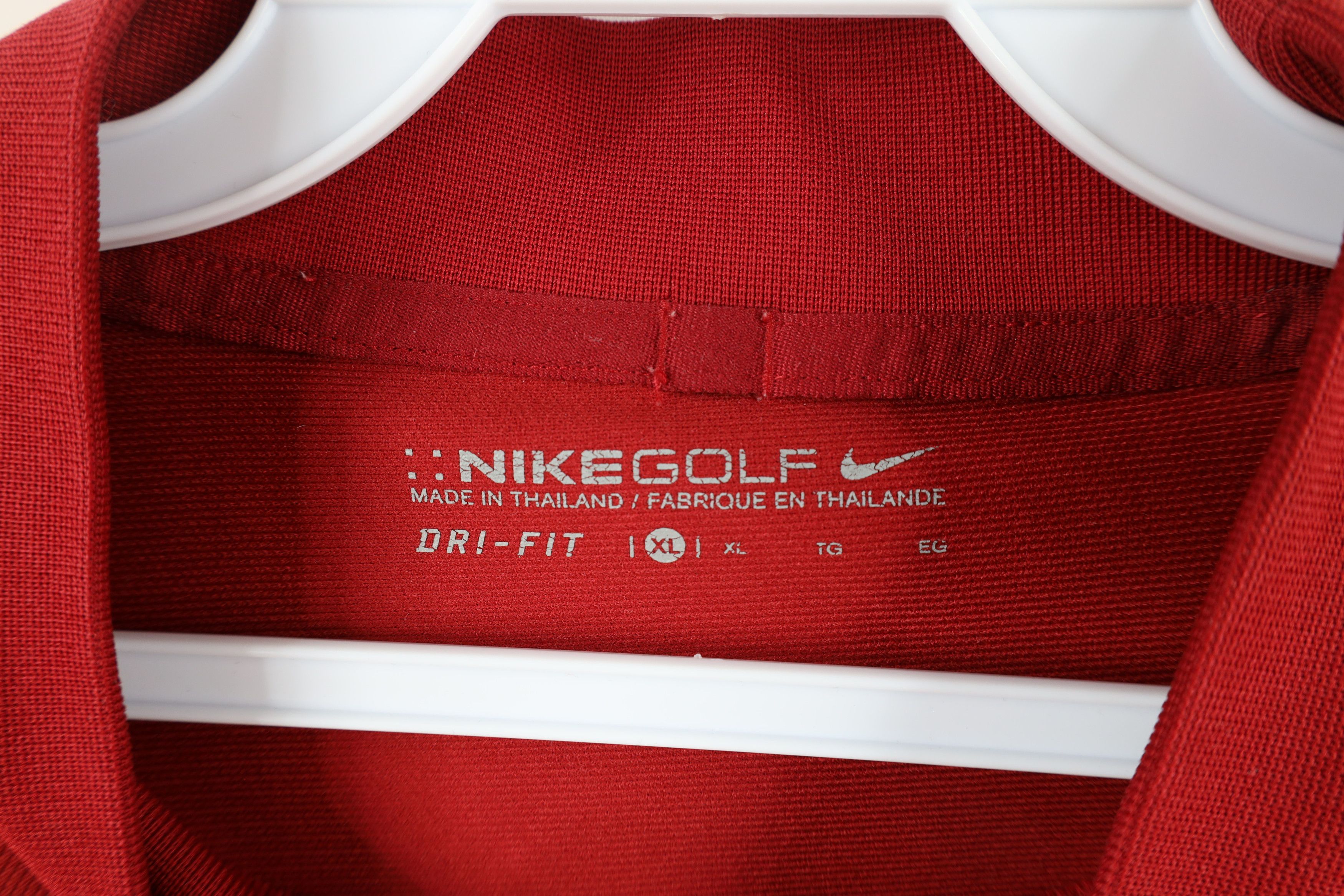 Nike × Vintage Vintage Nike Golf Mini Swoosh Mock Neck Long Sleeve T-Shirt Size US XL / EU 56 / 4 - 5 Thumbnail