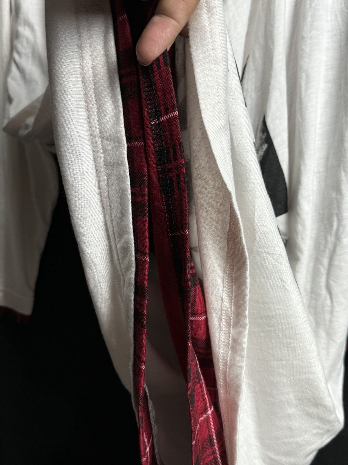 Hysteric Glamour × If Six Was Nine × Japanese Brand Not Alone Double Layers Poem Long Sleeve Size US L / EU 52-54 / 3 - 6 Thumbnail