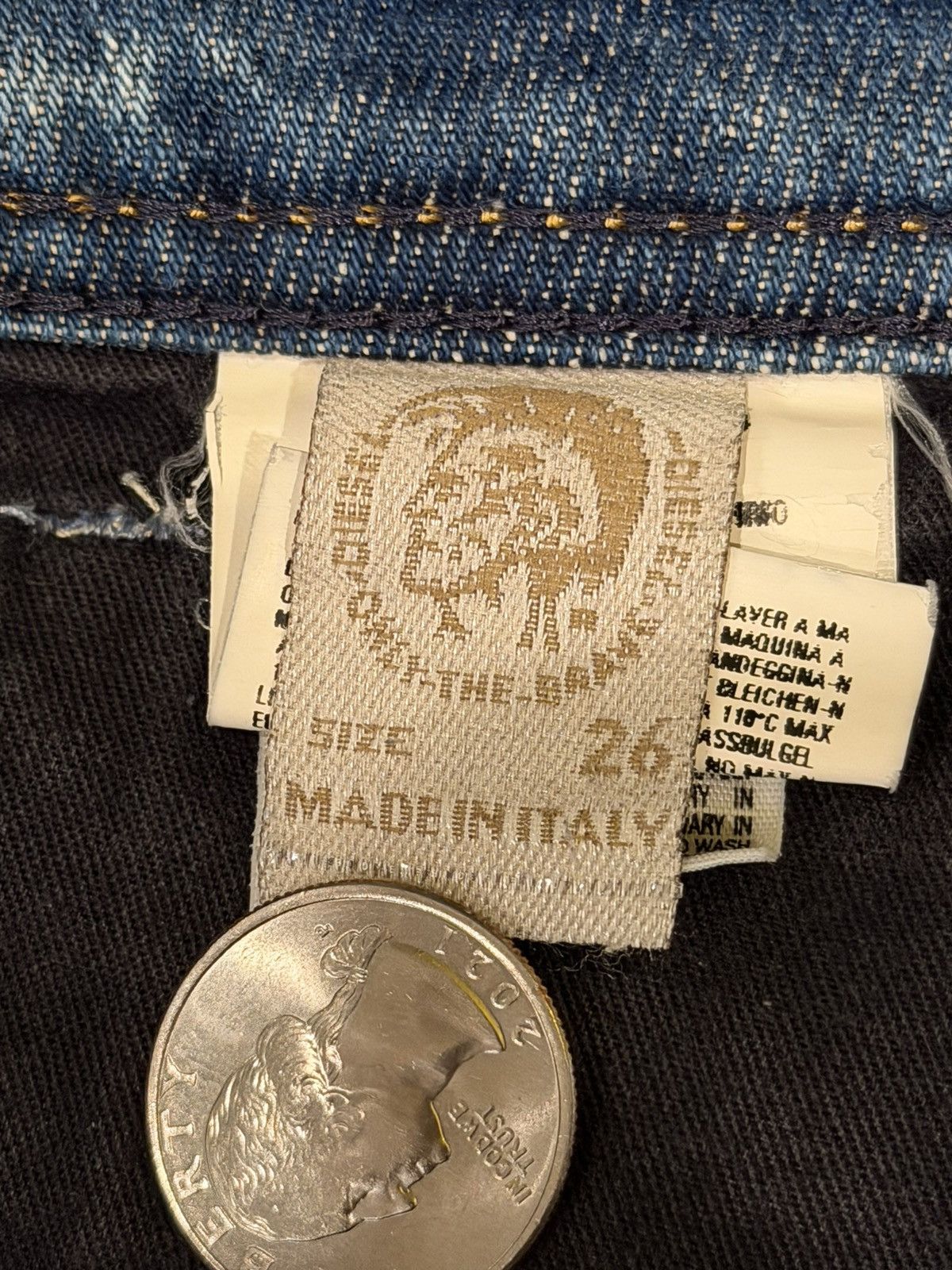 Diesel Y2k-2010’s diesel jeans Size 30" / US 8 / IT 44 - 4 Thumbnail