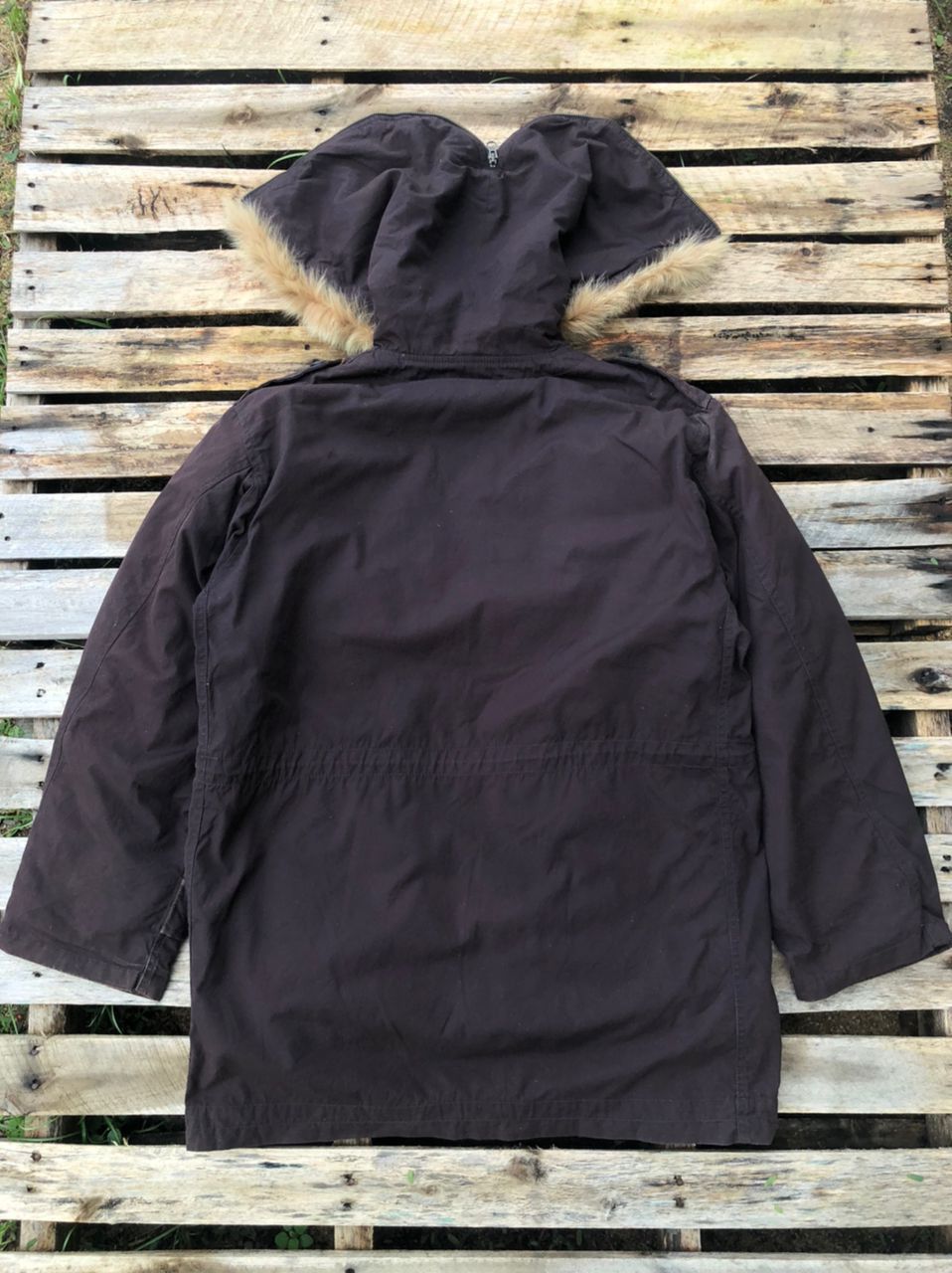 If Six Was Nine × Japanese Brand × PPFM Vintage PPFM Fur Parka Jacket Size US M / EU 48-50 / 2 - 2 Thumbnail