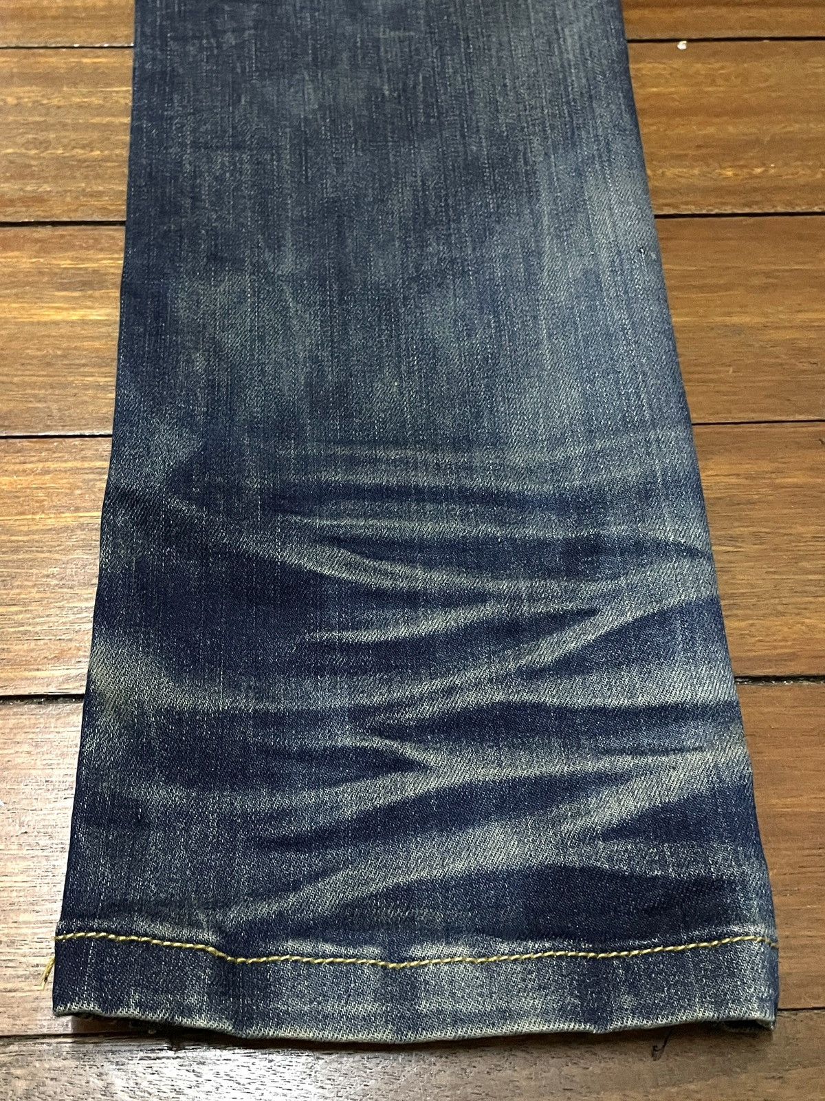 N.Hoolywood Rare Design Vintage Brand N Hoolywood Distressed Jeans 2000s Size US 29 - 8 Thumbnail