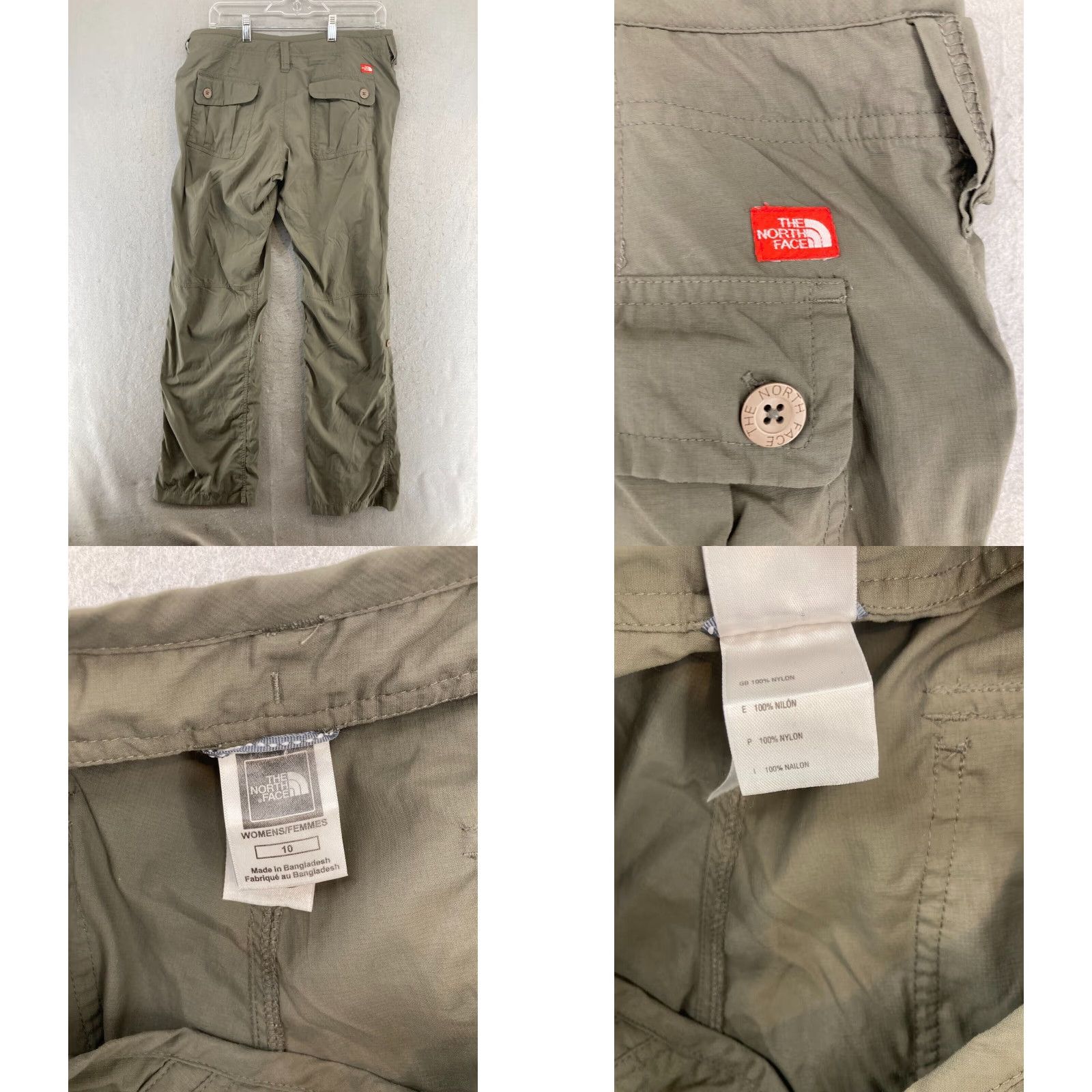 The North Face The North Face Women's Pants 10 Brown Lightweight Outdoor Hiking Chino Size 32" / US 10 / IT 46 - 8 Thumbnail