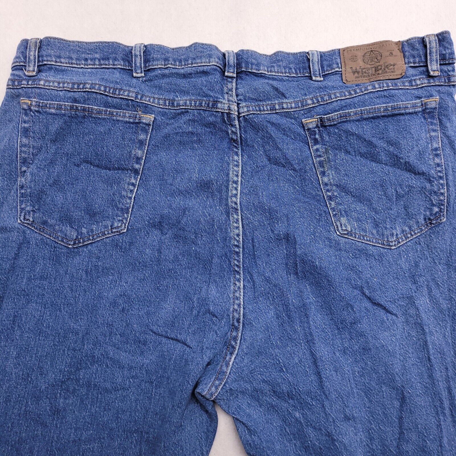 Wrangler Wrangler Casual Button Zip Denim Jeans Mens Size 44x30 Blue Size US 44 / EU 60 - 10 Thumbnail