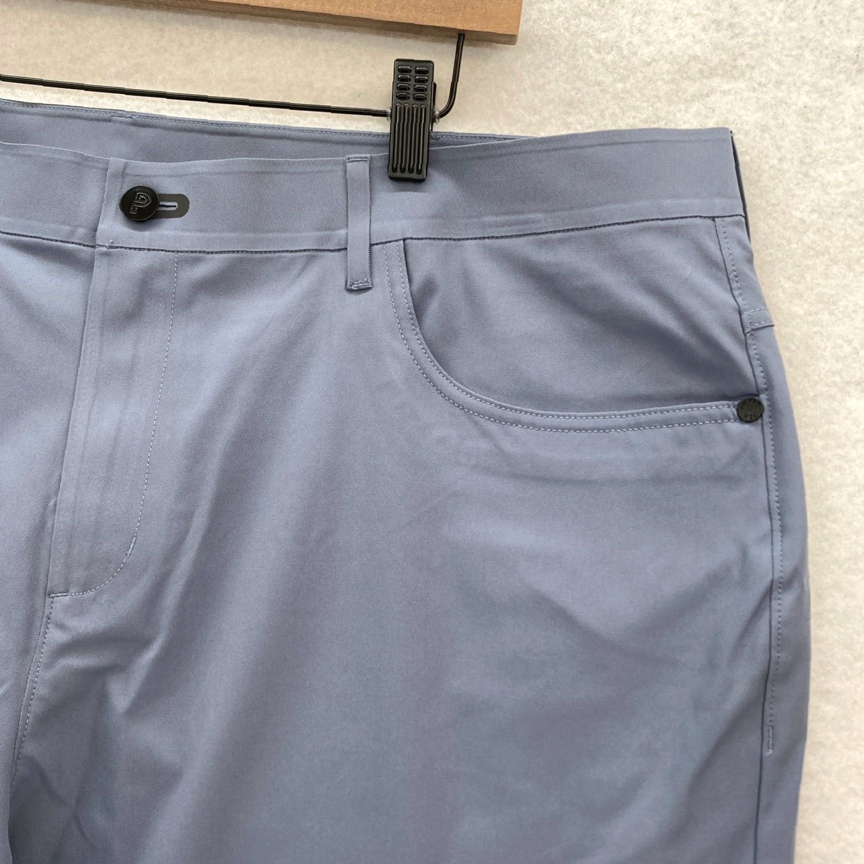 Vintage Public Rec Workday Pant 2.0 Mens 42x32 Blue Straight Leg Stretch 5-Pocket Casual Size US 42 / EU 58 - 3 Thumbnail