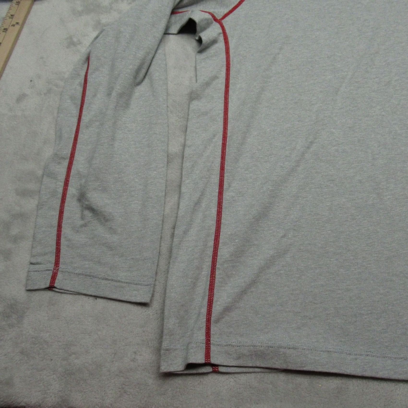 Vintage Cloudveil Shirt Mens 2XL Gray 1/4 Zip Pullover Lightweight Quick Dry Breathable Wicking Outdoor Activewear Sports Shirt Mens Size US XXL / EU 58 / 5 - 5 Thumbnail