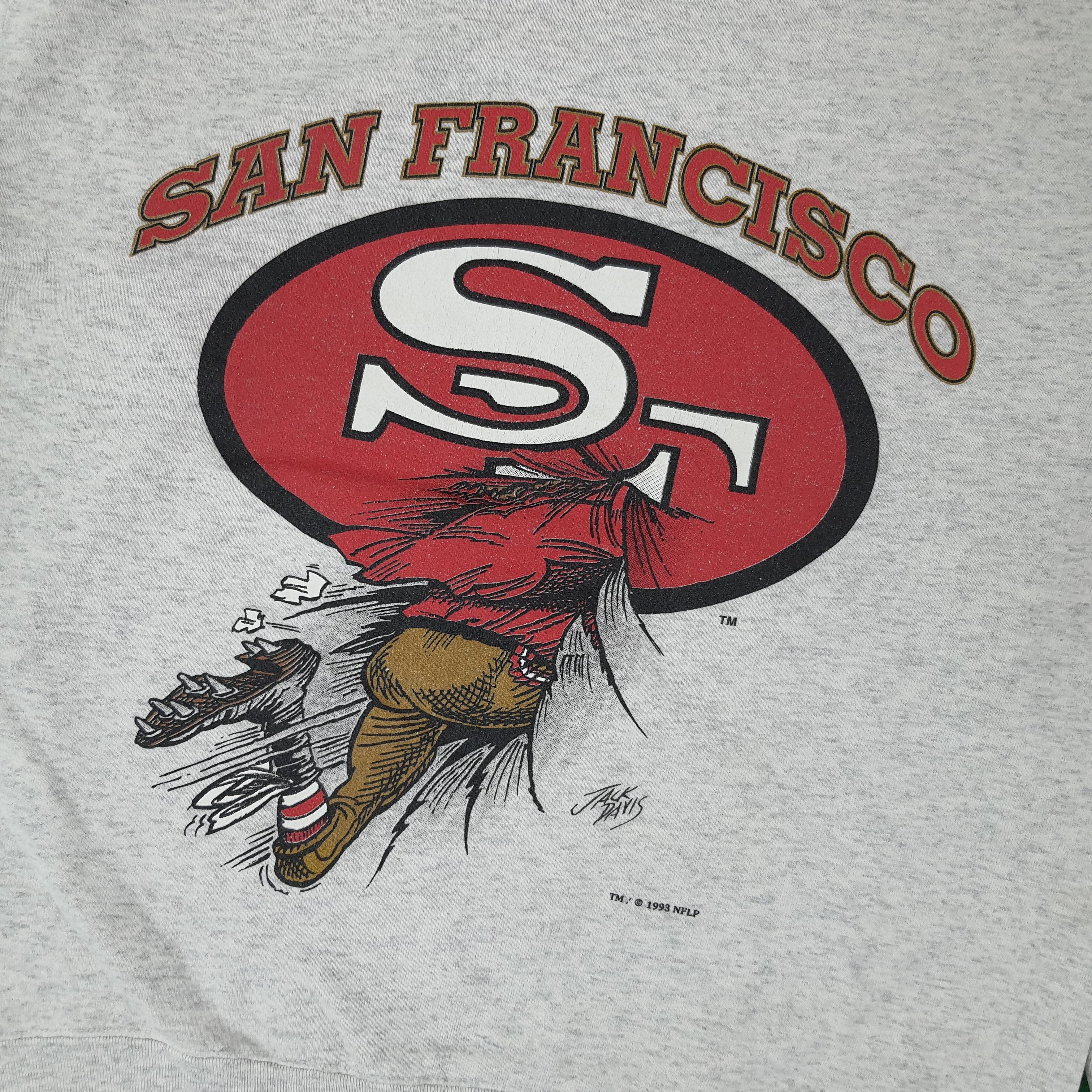 Nutmeg Vintage Nutmeg San Francisco 49ers Jack Davis C261N7 Size US M / EU 48-50 / 2 - 5 Thumbnail