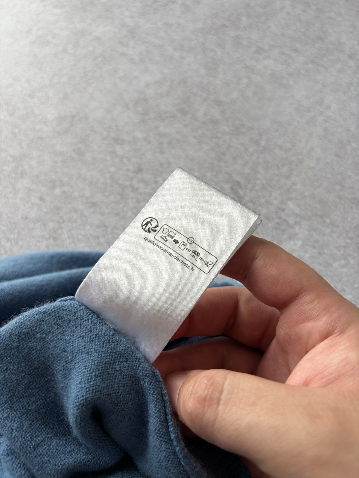 Officine Generale Officine Generale Paris 100% Wool Sweater Blue Crewneck Size US L / EU 52-54 / 3 - 13 Thumbnail