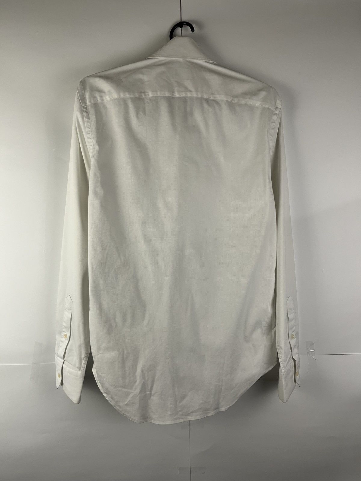 Boggi Boggi Milano Luxury Cotton Long Sleeve Shirt Button Up Size US S / EU 44-46 / 1 - 6 Thumbnail