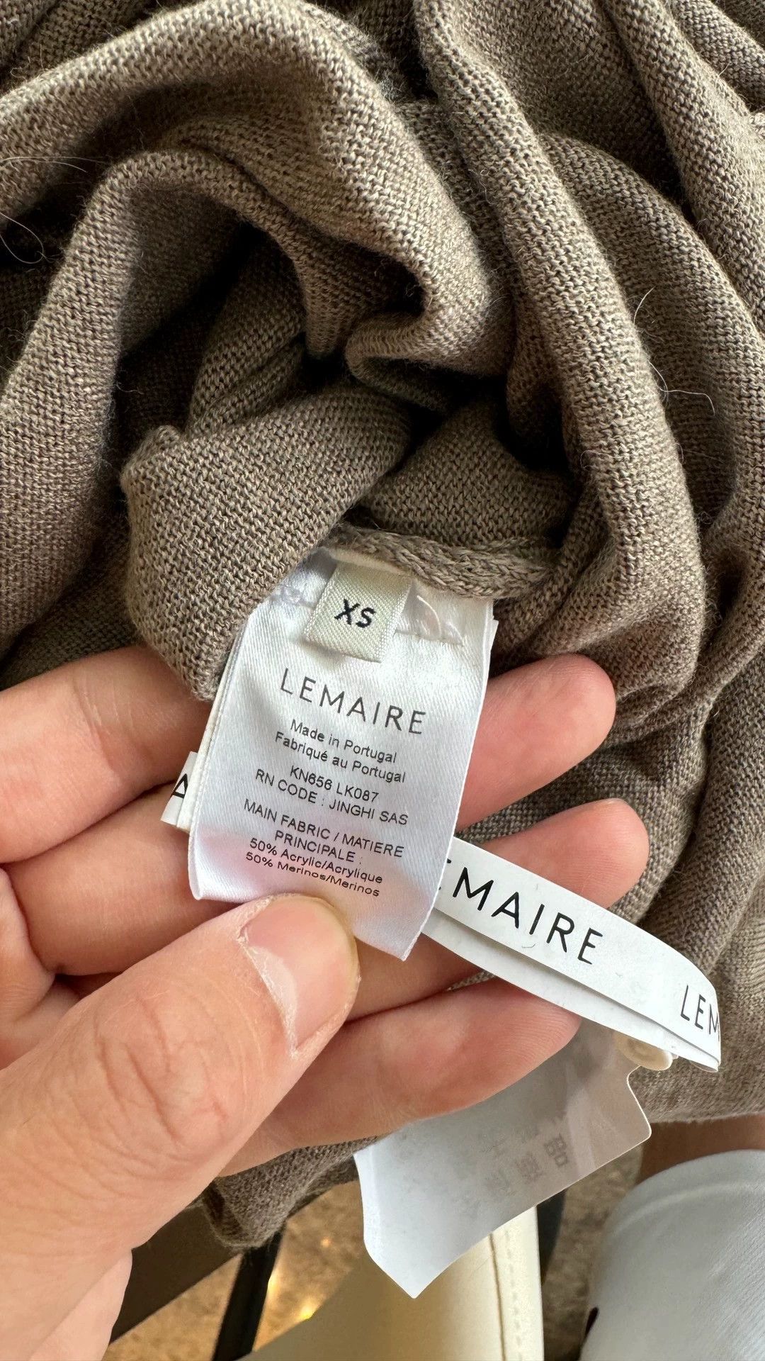 Lemaire LEMAIRE Deconstructed Knit Dress XS Size XS / US 0-2 / IT 36-38 - 9 Thumbnail
