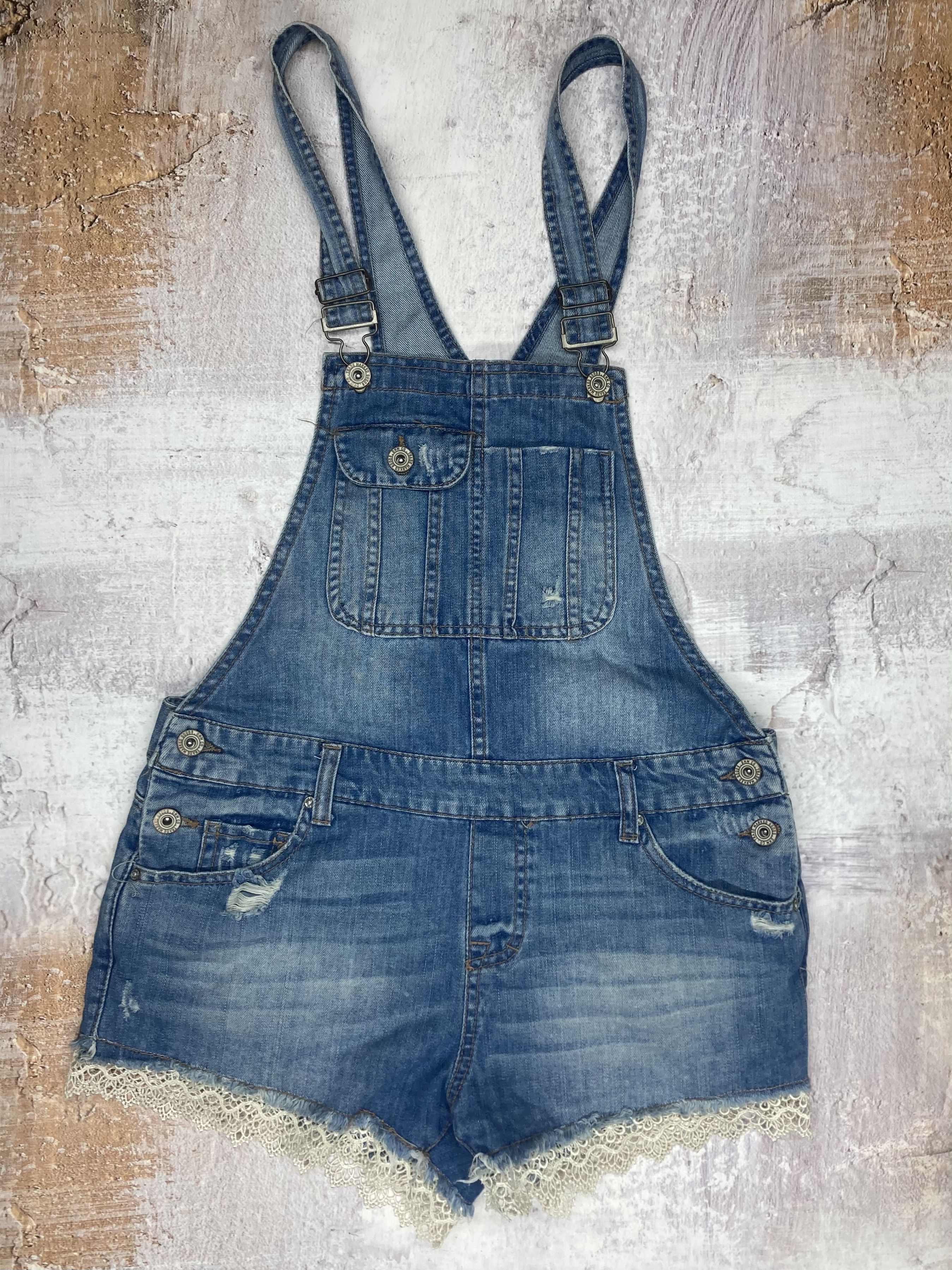 Vintage Vintage Jeans Shorts-Jumpsuit Women’s Size 6 Size 28" / US 6 / IT 42 - 1 Thumbnail
