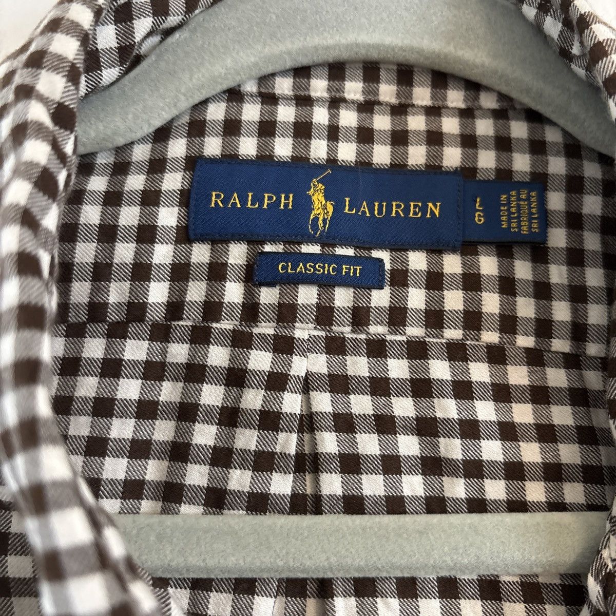 Polo Ralph Lauren Sz L POLO RL checkered shirt Size US L / EU 52-54 / 3 - 5 Thumbnail