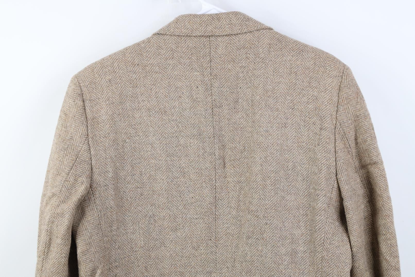 Vintage Vintage 70s Streetwear Herringbone Suit Coat Blazer Jacket Size US XXL / EU 58 / 5 - 21 Thumbnail