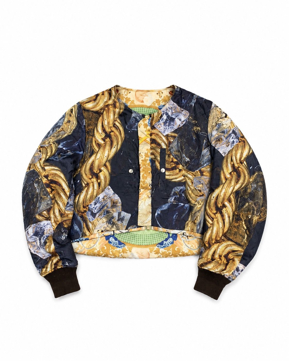 Japanese Brand Phenomenon crop bomber jacket Size US L / EU 52-54 / 3 - 3 Thumbnail