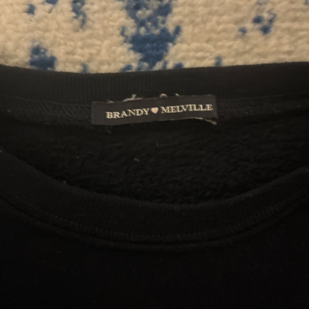 Brandy Melville Brandy Melville Erica Los Angeles 1984 USA Flag Sweatshirt Size ONE SIZE - 3 Thumbnail