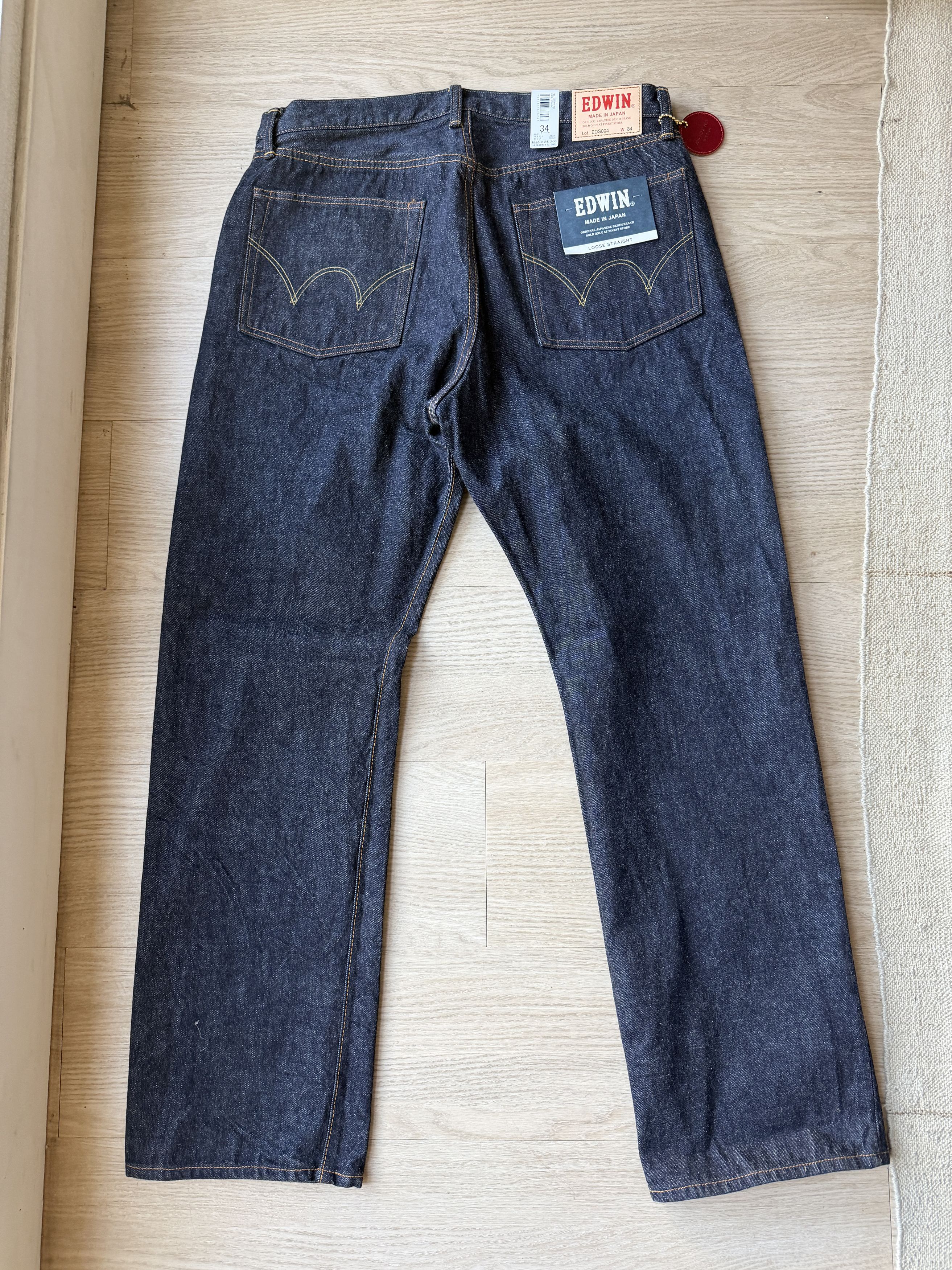 Edwin Loose Straight Made In Japan Denim