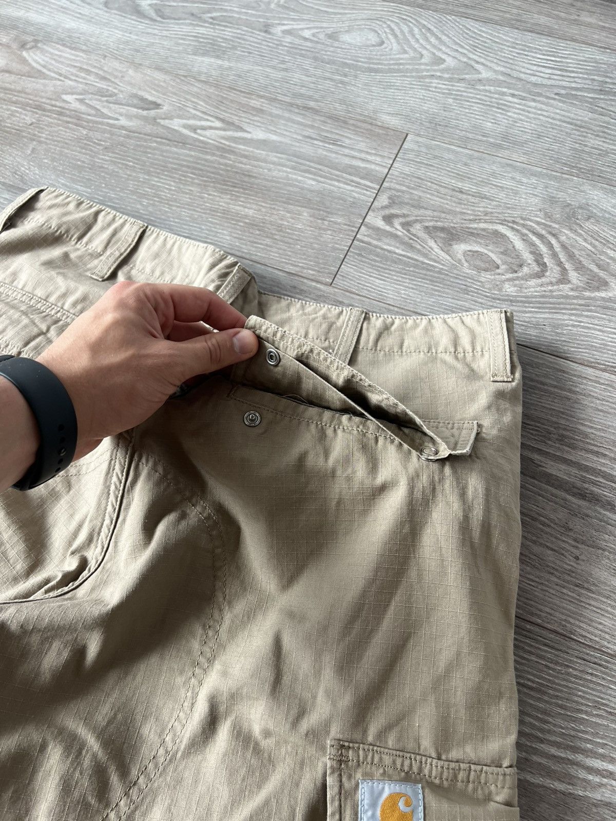 Carhartt Wip Carhartt WIP Regular Cargo Carpenter Box Logo y2k Sk8 Pants Size US 32 / EU 48 - 23 Thumbnail