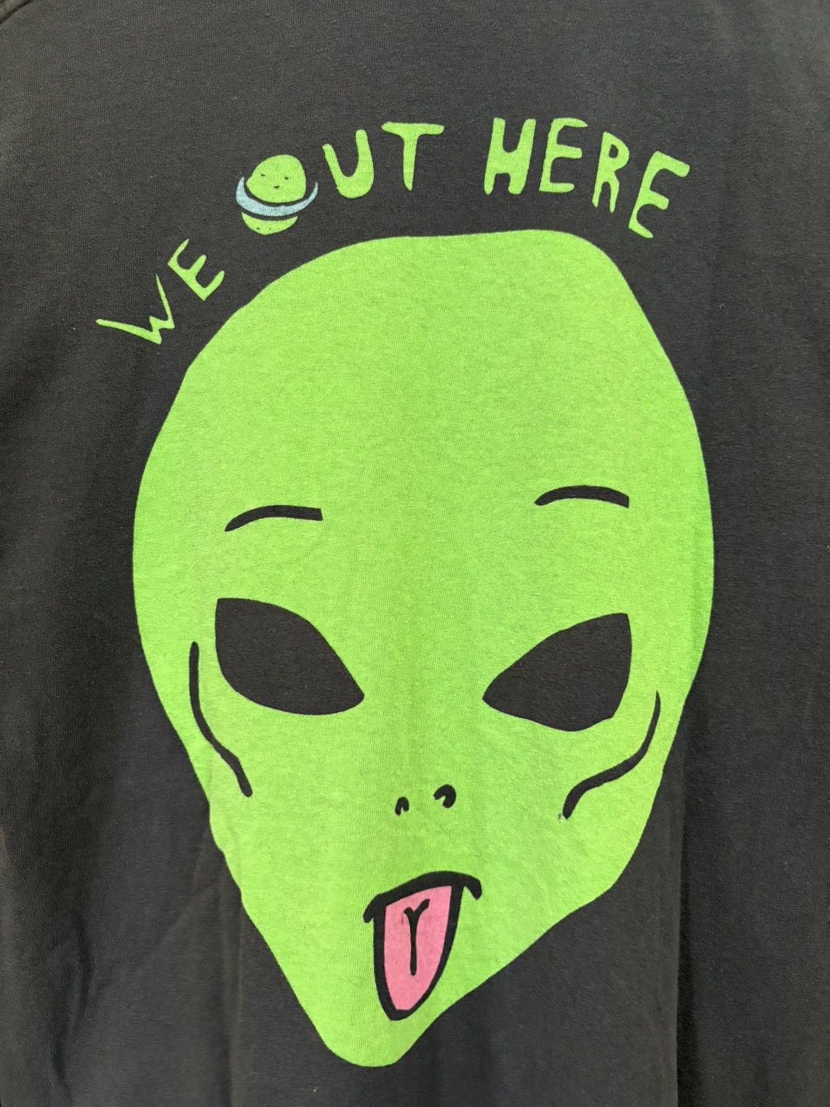 RIPNDIP Vintage Y2k Ripndip Alien Skateboard Streetwear T-Shirt Size US M / EU 48-50 / 2 - 7 Thumbnail