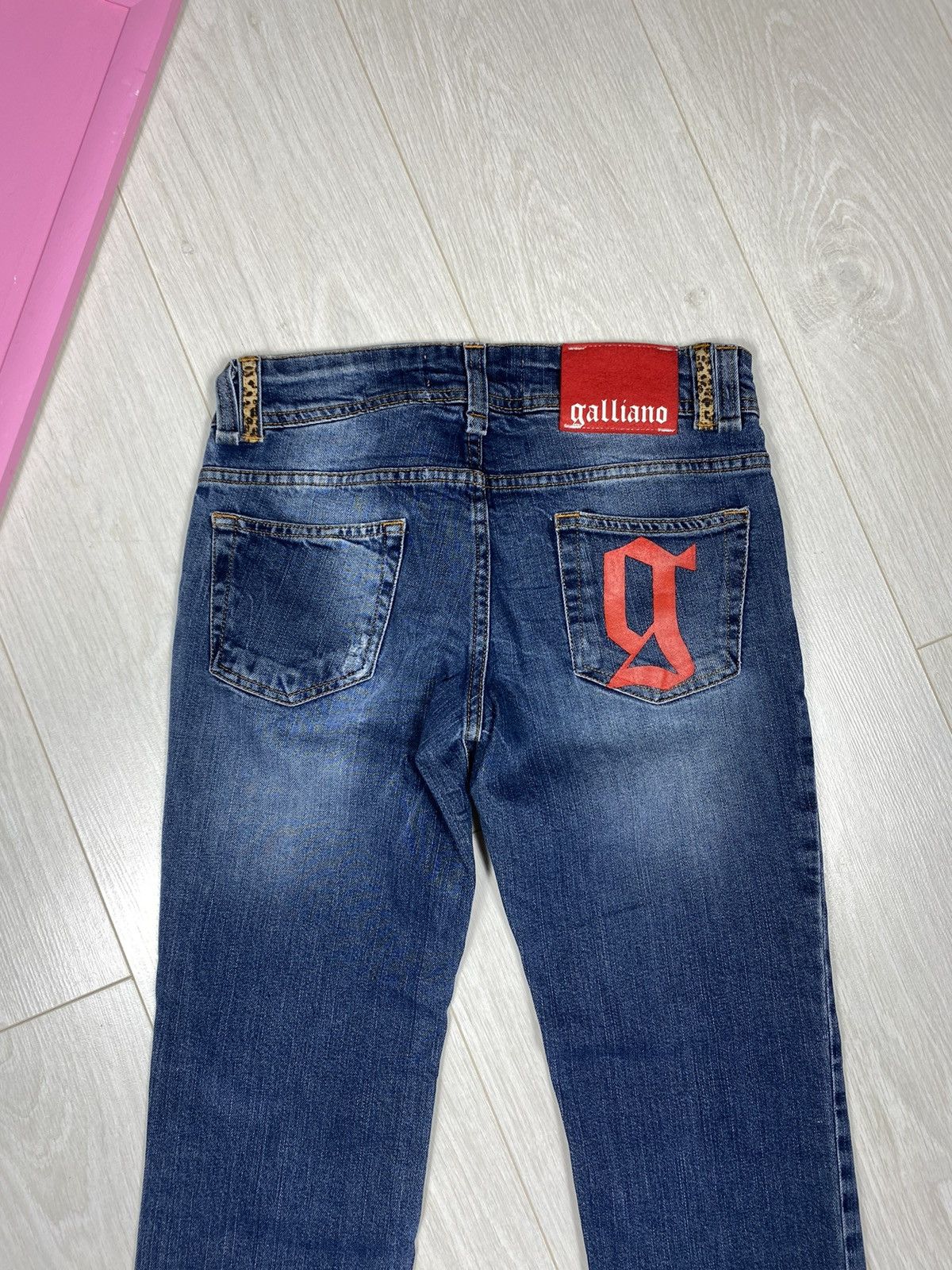 John Galliano Jeans Straight