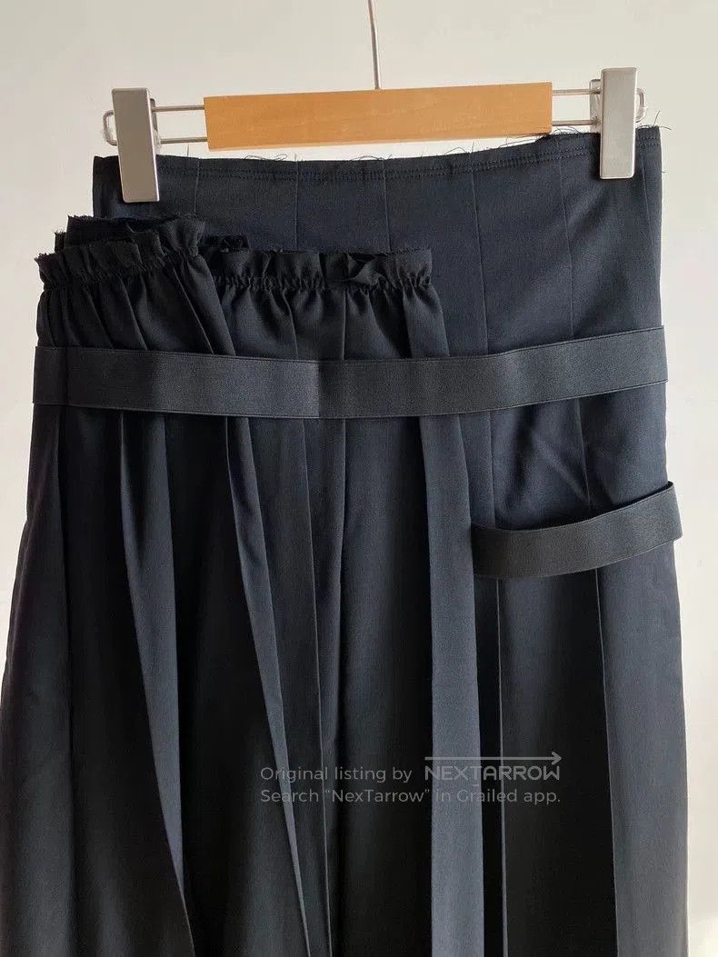Comme des Garcons COMME des GARCONS Asymmetric Pleated Skirt. Size US 26 / EU 42 - 5 Thumbnail