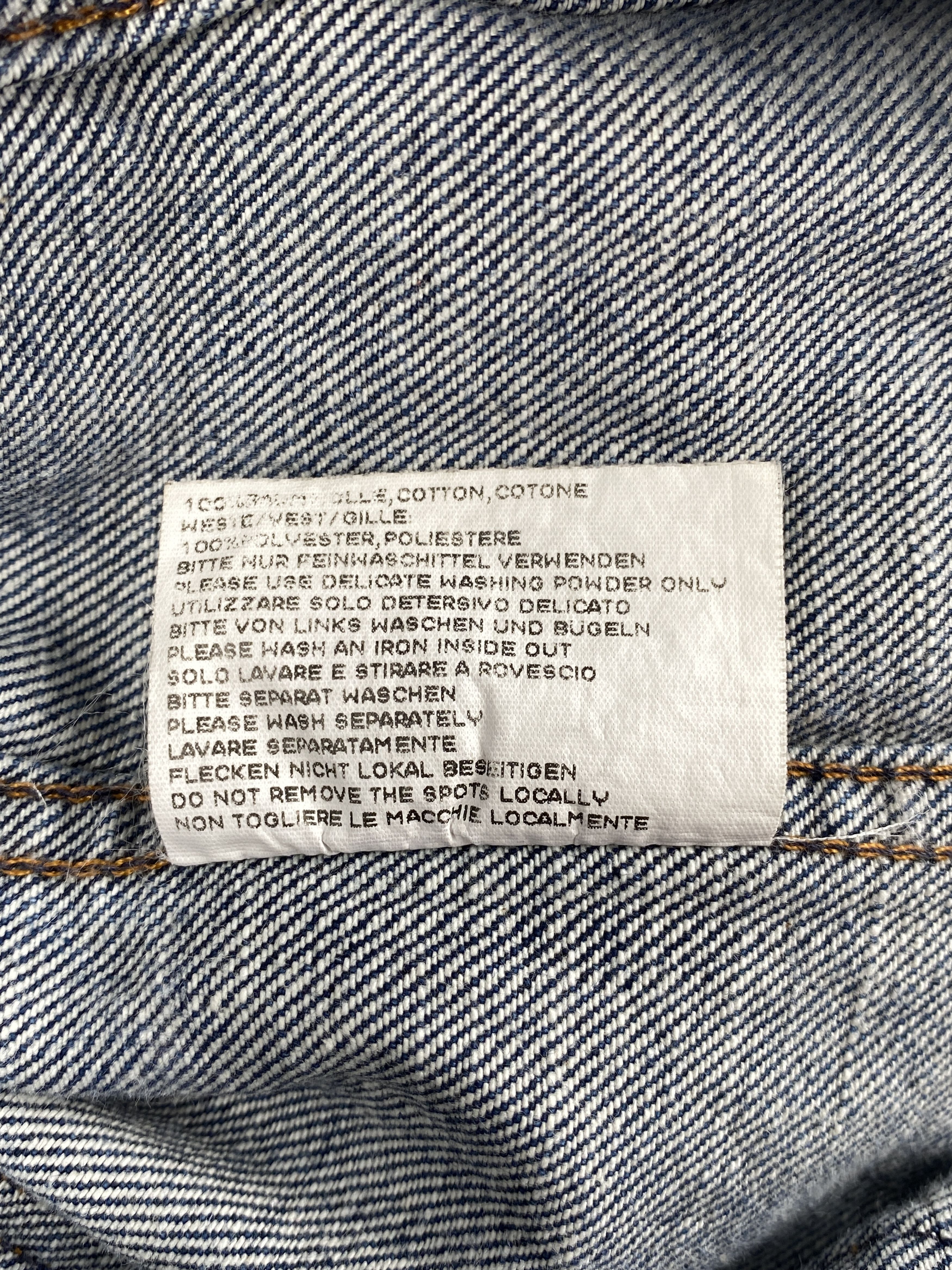 Walter Van Beirendonck Womens Cropped Two Pocket Denim Jacket Size S / US 4 / IT 40 - 14 Thumbnail