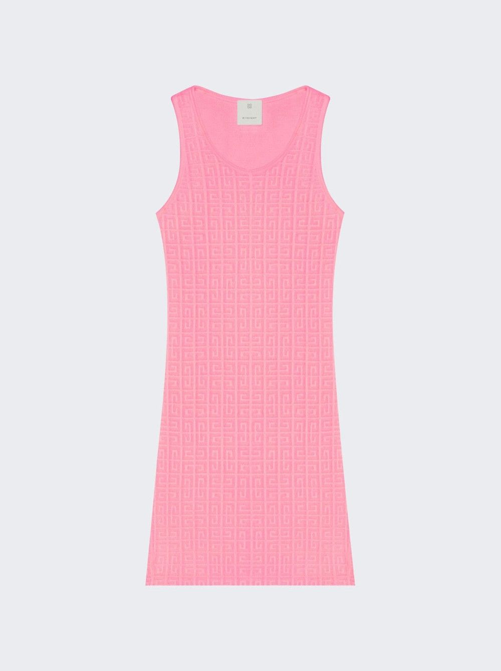 Givenchy o1gr1nt0125 Tank Top Mini Dress in Pink Size S / US 4 / IT 40 - 1 Thumbnail