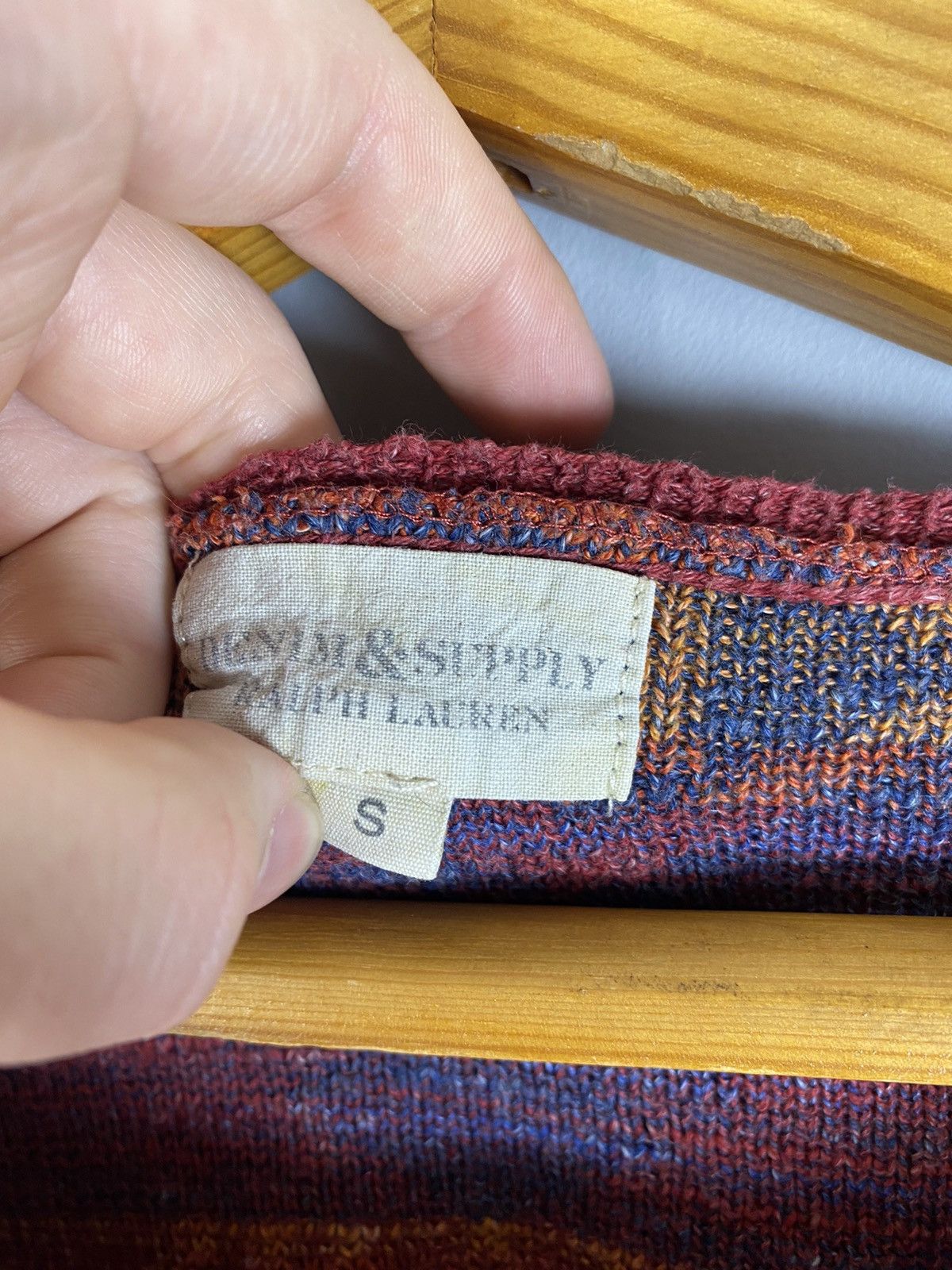 Denim & Supply Ralph Lauren 90s vintage Polo Ralph Lauren Aztec sweater Size US S / EU 44-46 / 1 - 5 Thumbnail