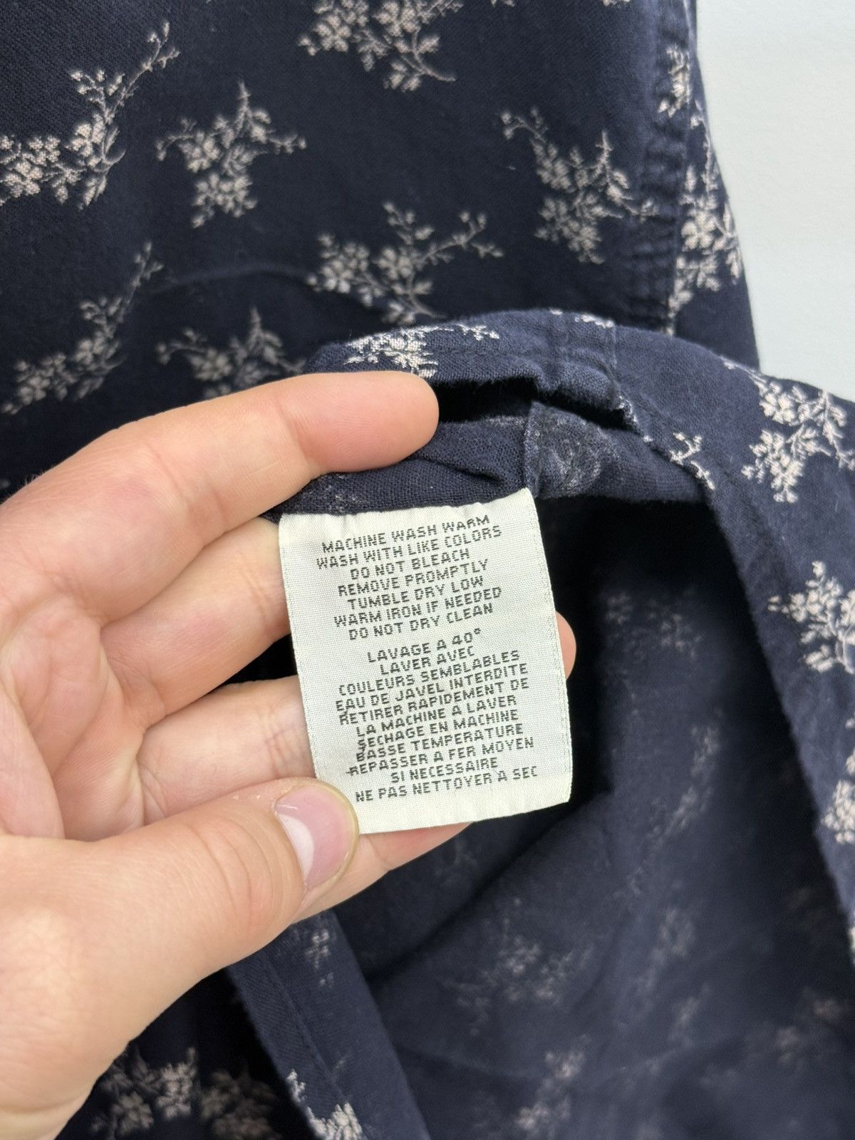 Denim & Supply Ralph Lauren Denim & Supply Ralph Lauren Floral Printed Pocket Shirt Size US XXL / EU 58 / 5 - 5 Thumbnail