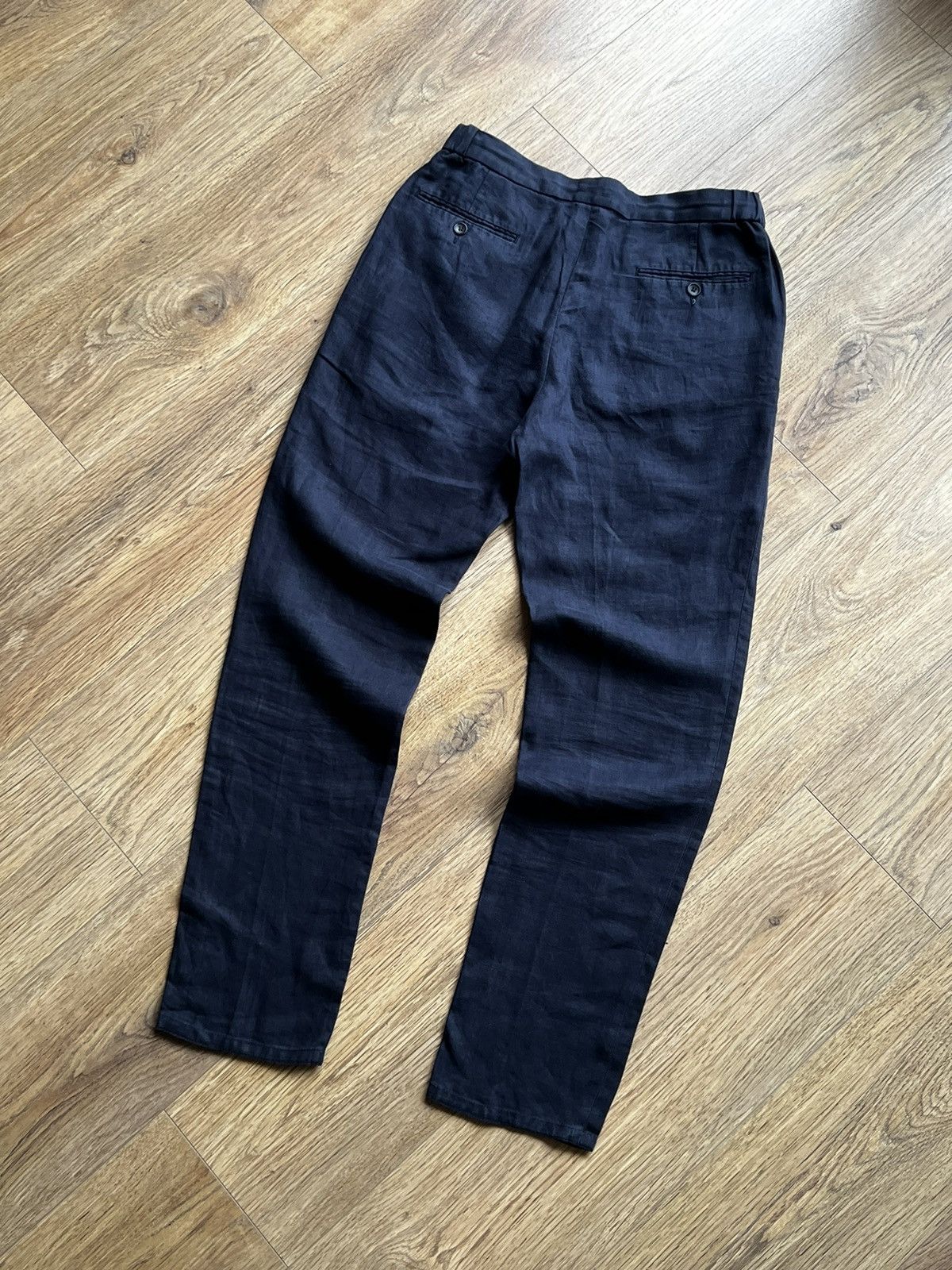 Suitsupply Navy blue Suitsupply pure linen pants Size US 29 - 6 Thumbnail