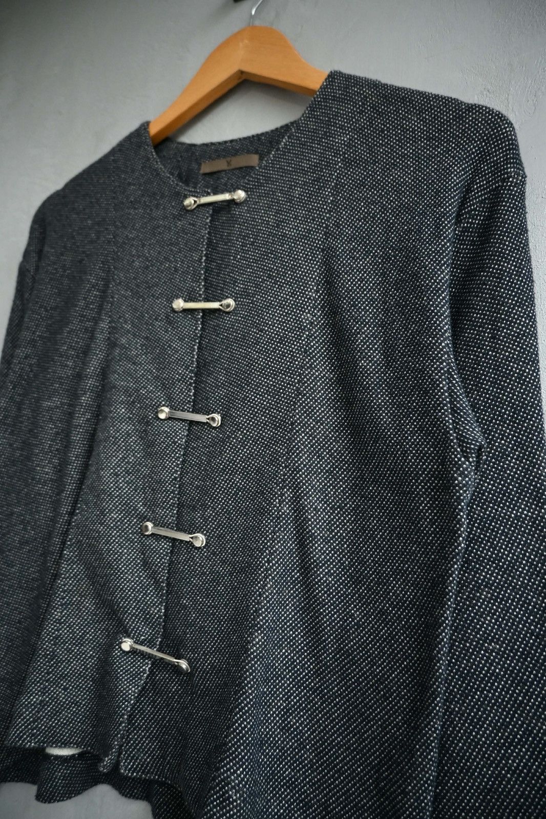 Y's for Men Y’s Collarless Bar-Closure Jacket Size US M / EU 48-50 / 2 - 5 Thumbnail