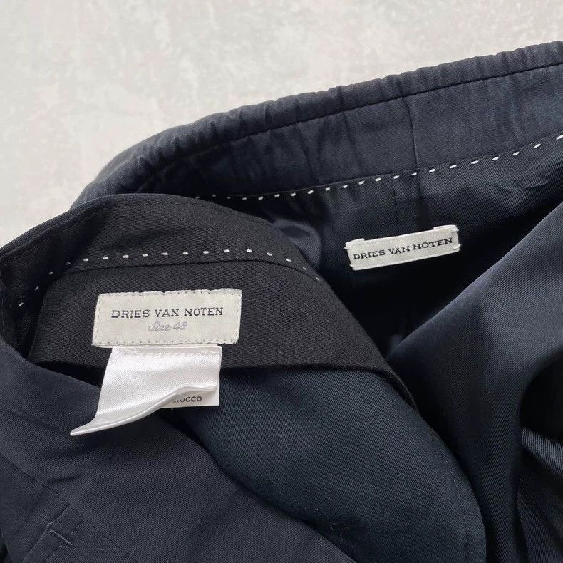 Dries Van Noten dries van noten Black suit 2504-Nextarrow Size 48S - 6 Thumbnail