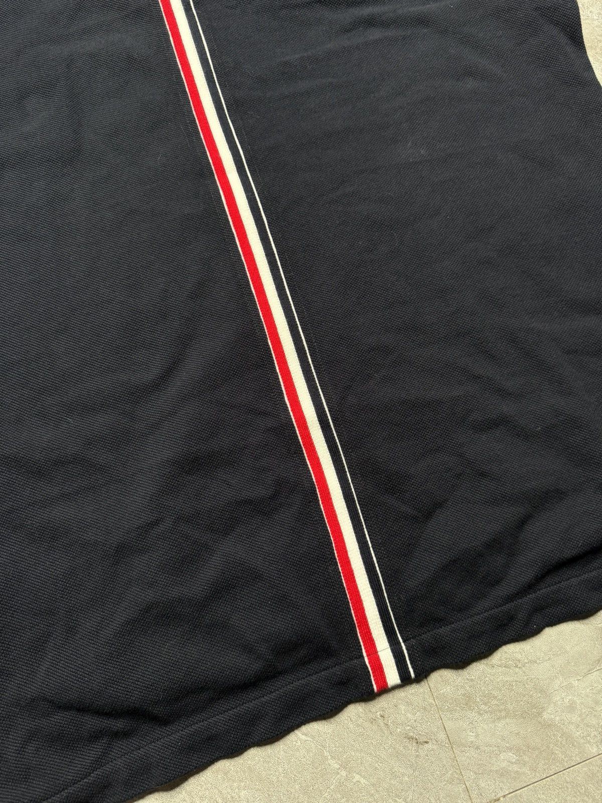 Thom Browne Thom Browne RWB Back Stripe Relaxed Fit Polo Size US L / EU 52-54 / 3 - 7 Thumbnail